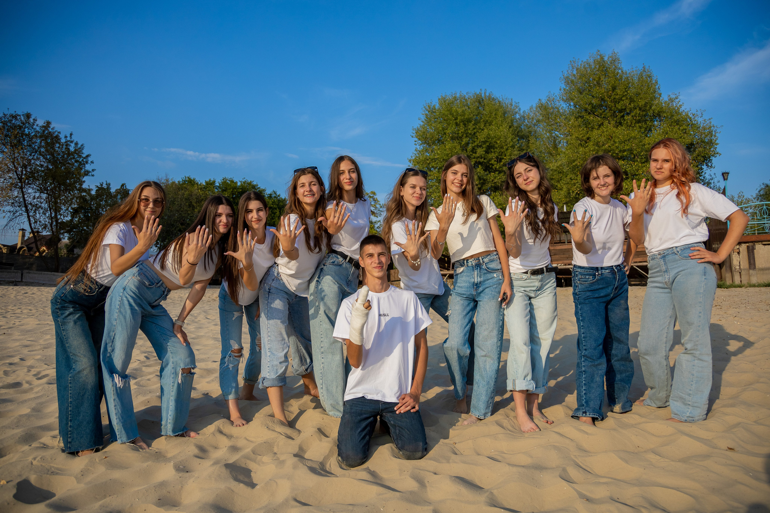 Вулична фотозйомка для школярів (Пляж). Фотограф Катерина Ковальчук