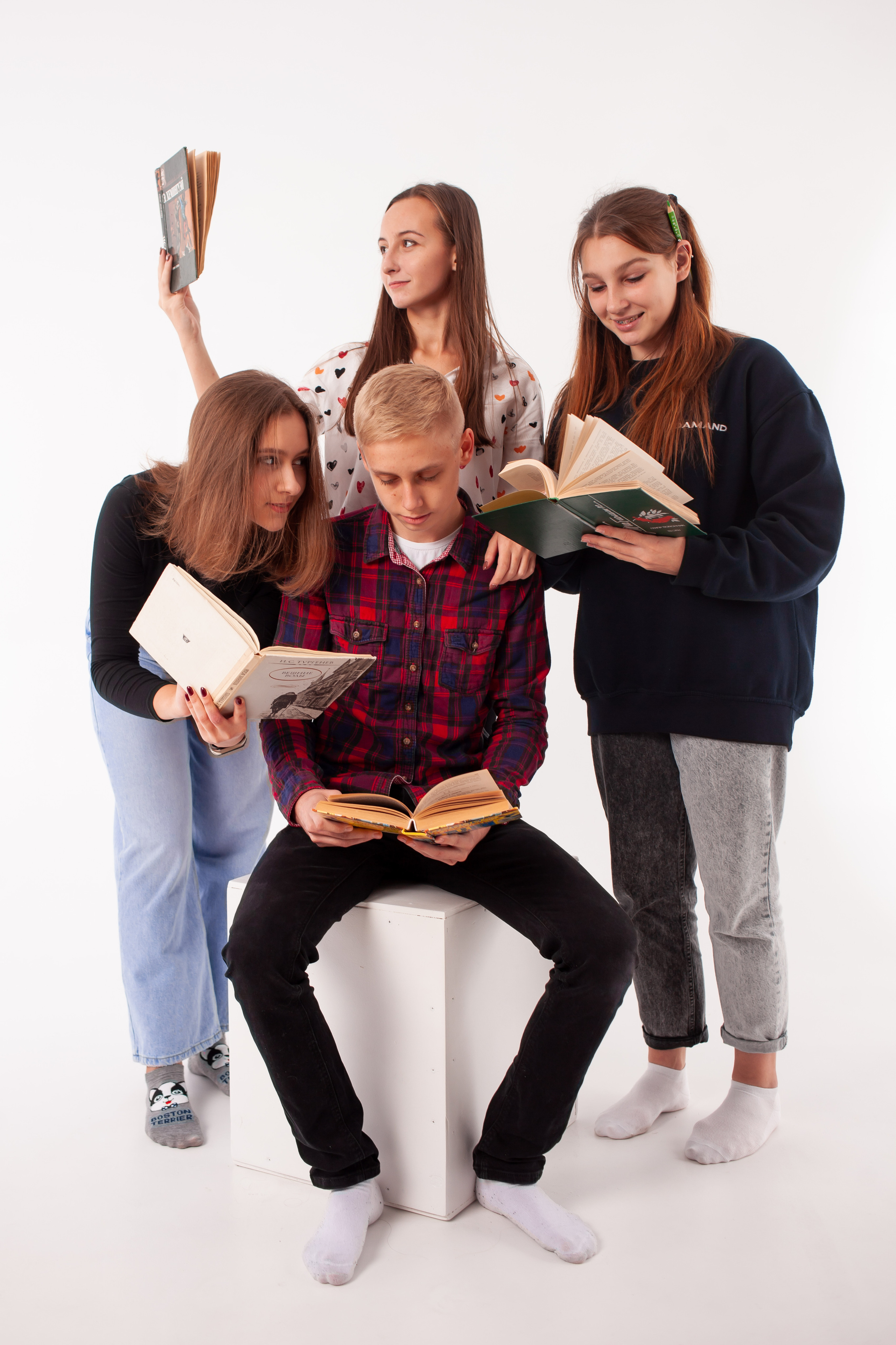 Шкільна студійна зйомка. Фотограф Катерина Ковальчук