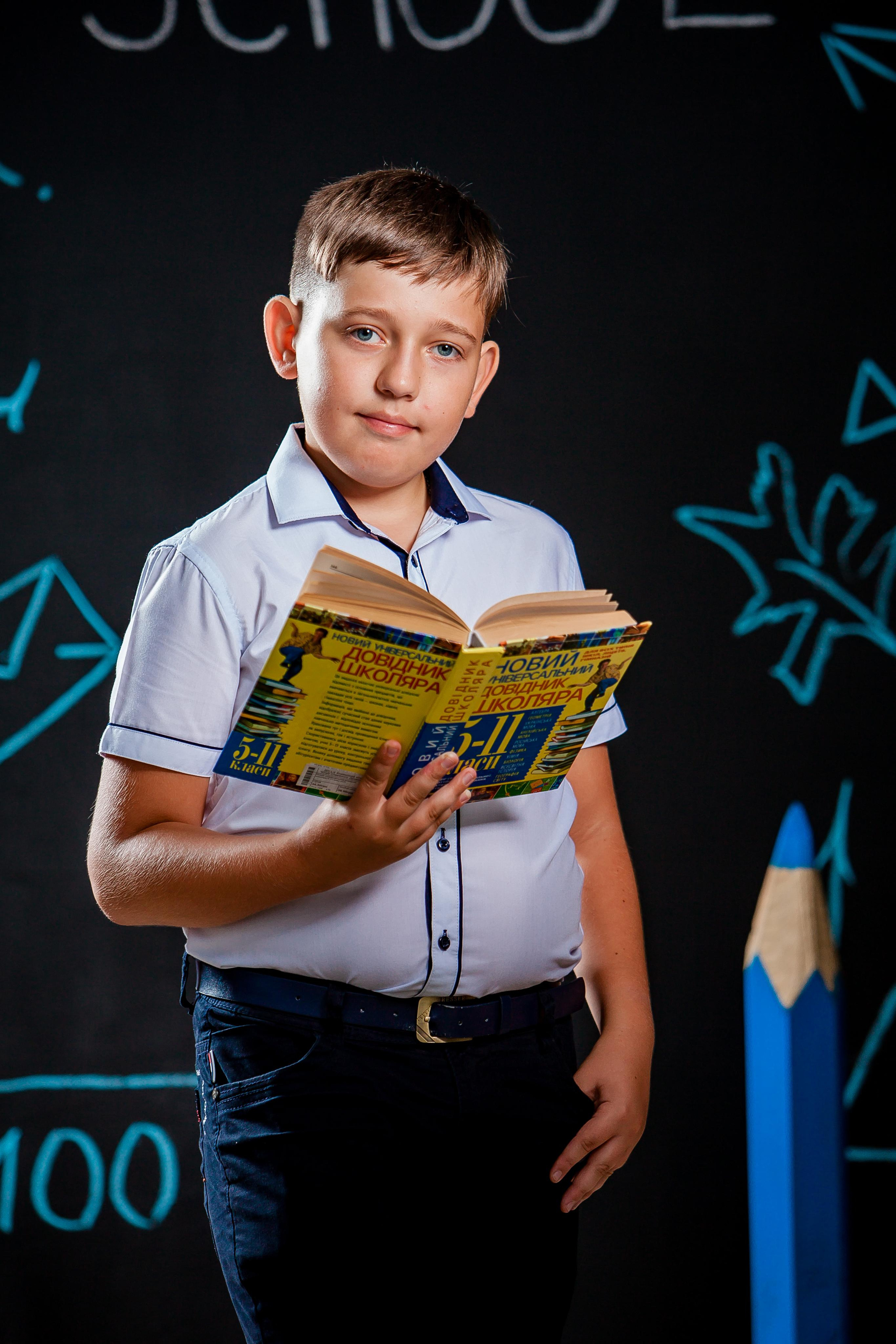 Портретна зйомка школярів. Фотограф Катерина Ковальчук