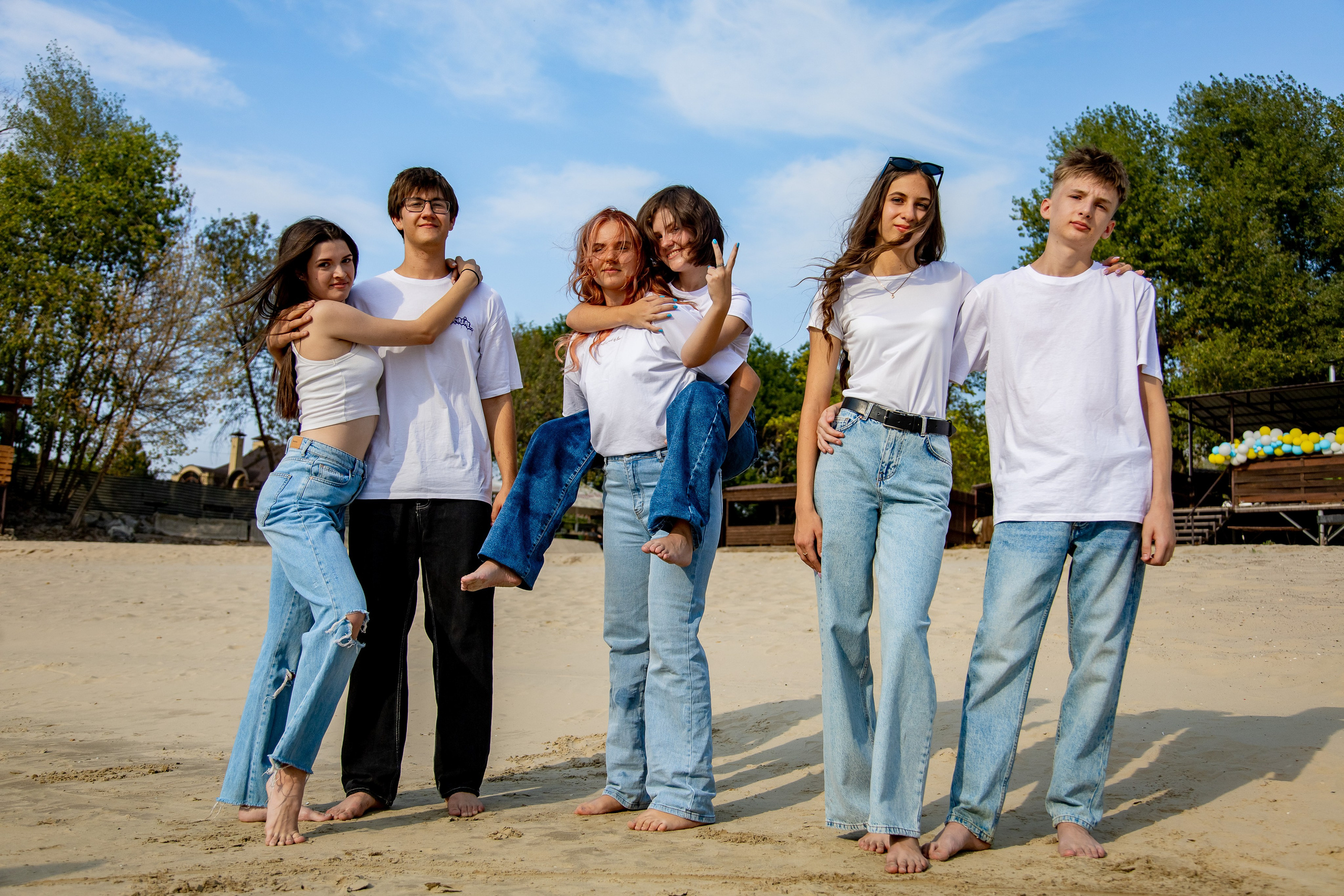 Вулична фотозйомка для школярів (Пляж). Фотограф Катерина Ковальчук