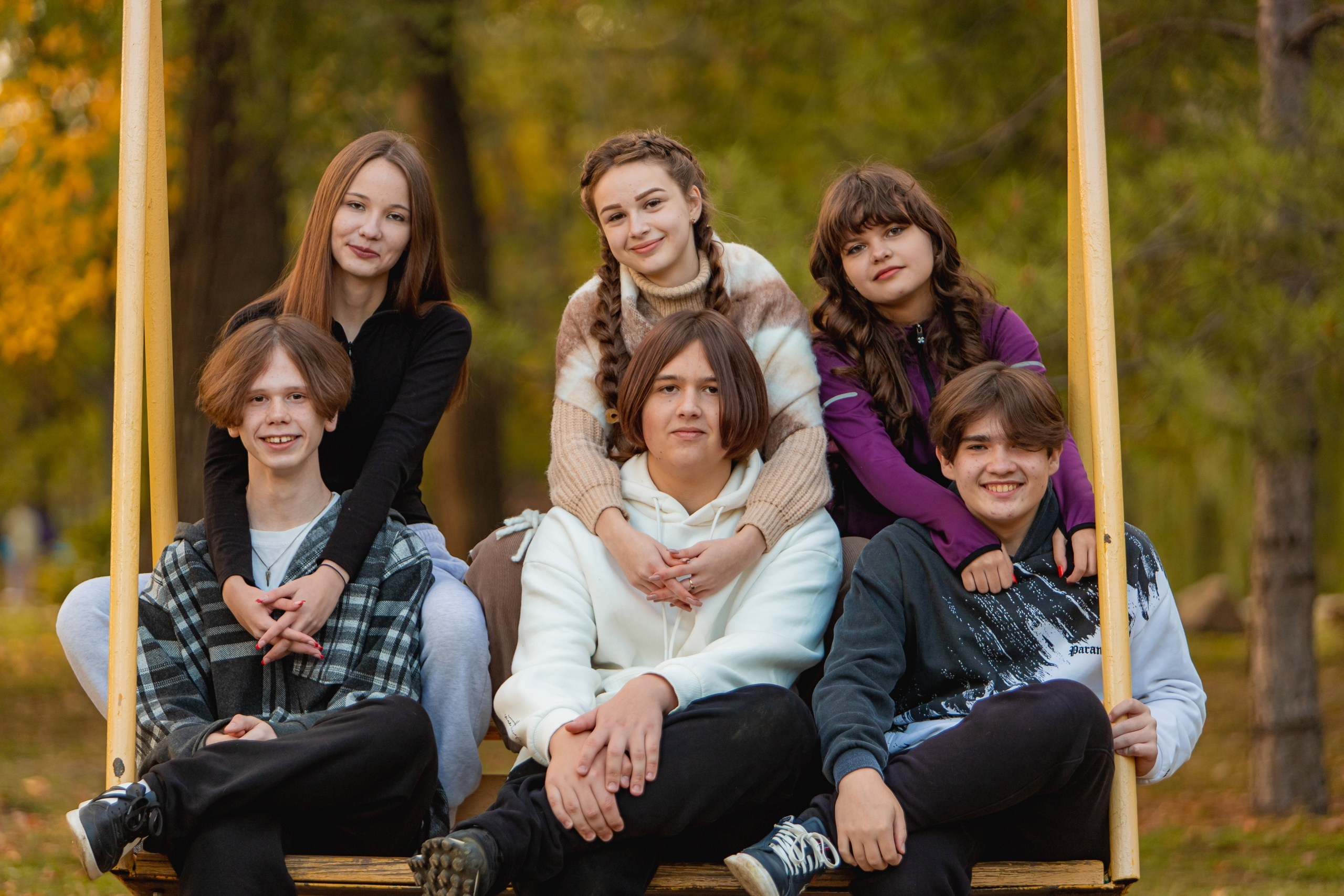 Вулична зйомка школярів (Дубова роща). Фотограф Катерина Ковальчук