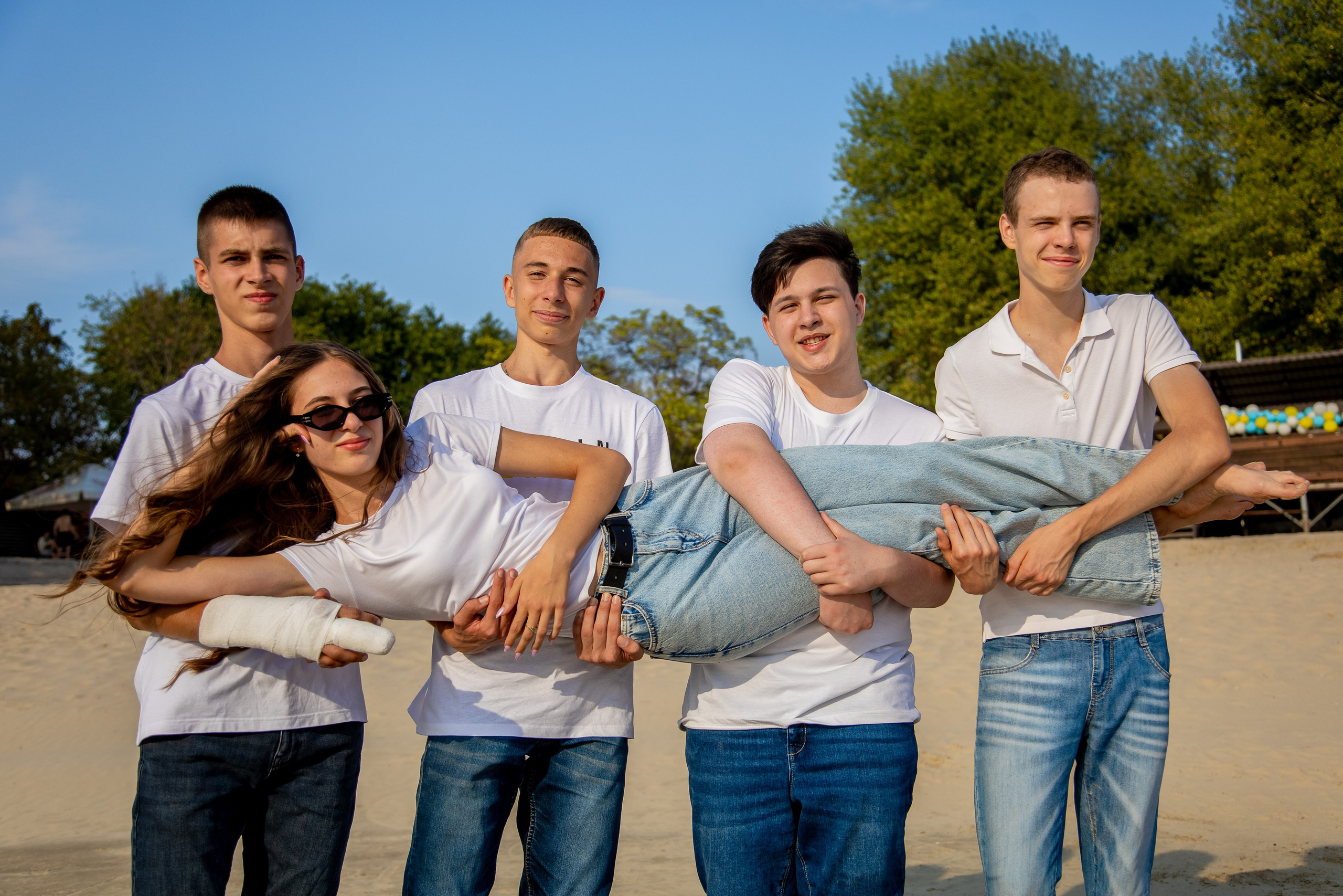 Вулична фотозйомка для школярів (Пляж). Фотограф Катерина Ковальчук