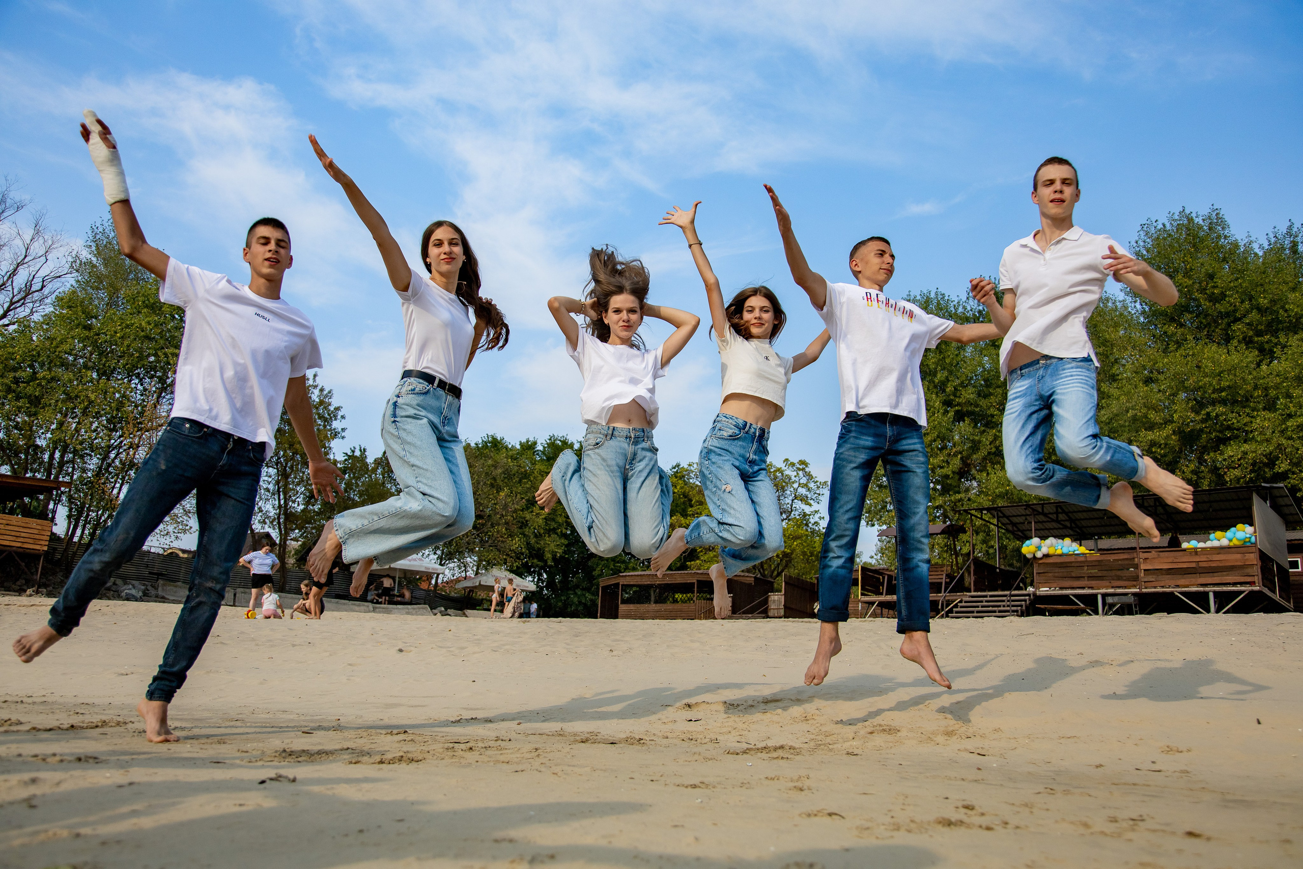 Вулична фотозйомка для школярів (Пляж). Фотограф Катерина Ковальчук