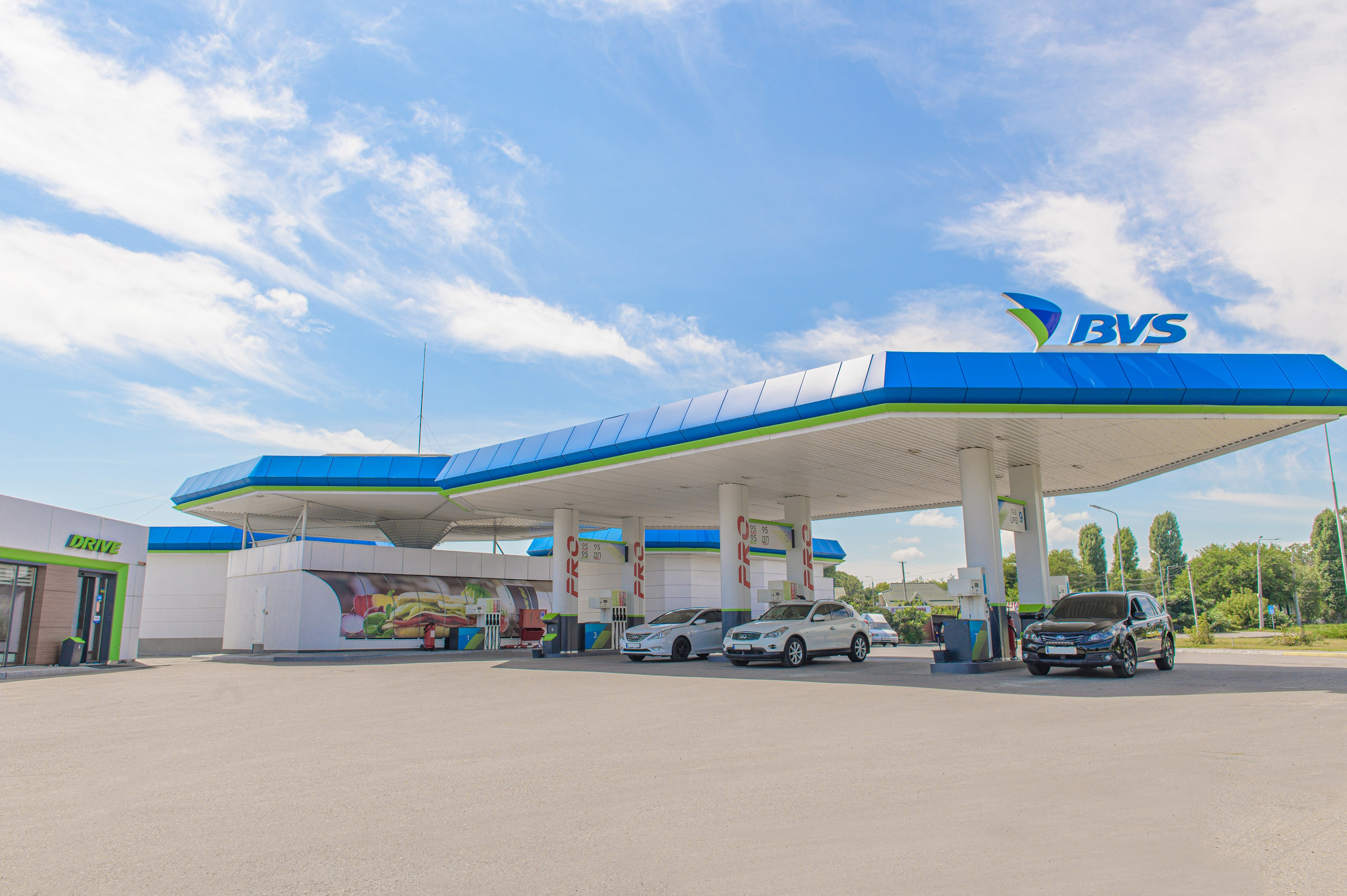 Съемка для сети заправок «BVS». Фостик Александр — фотограф