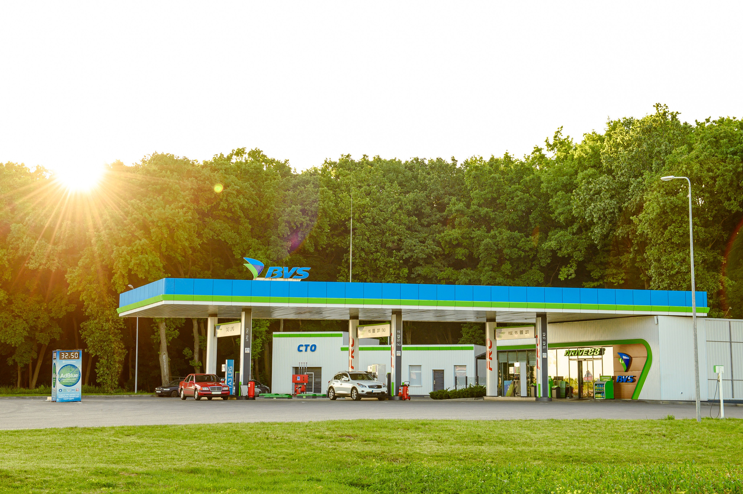 Съемка для сети заправок «BVS». Фостик Александр — фотограф