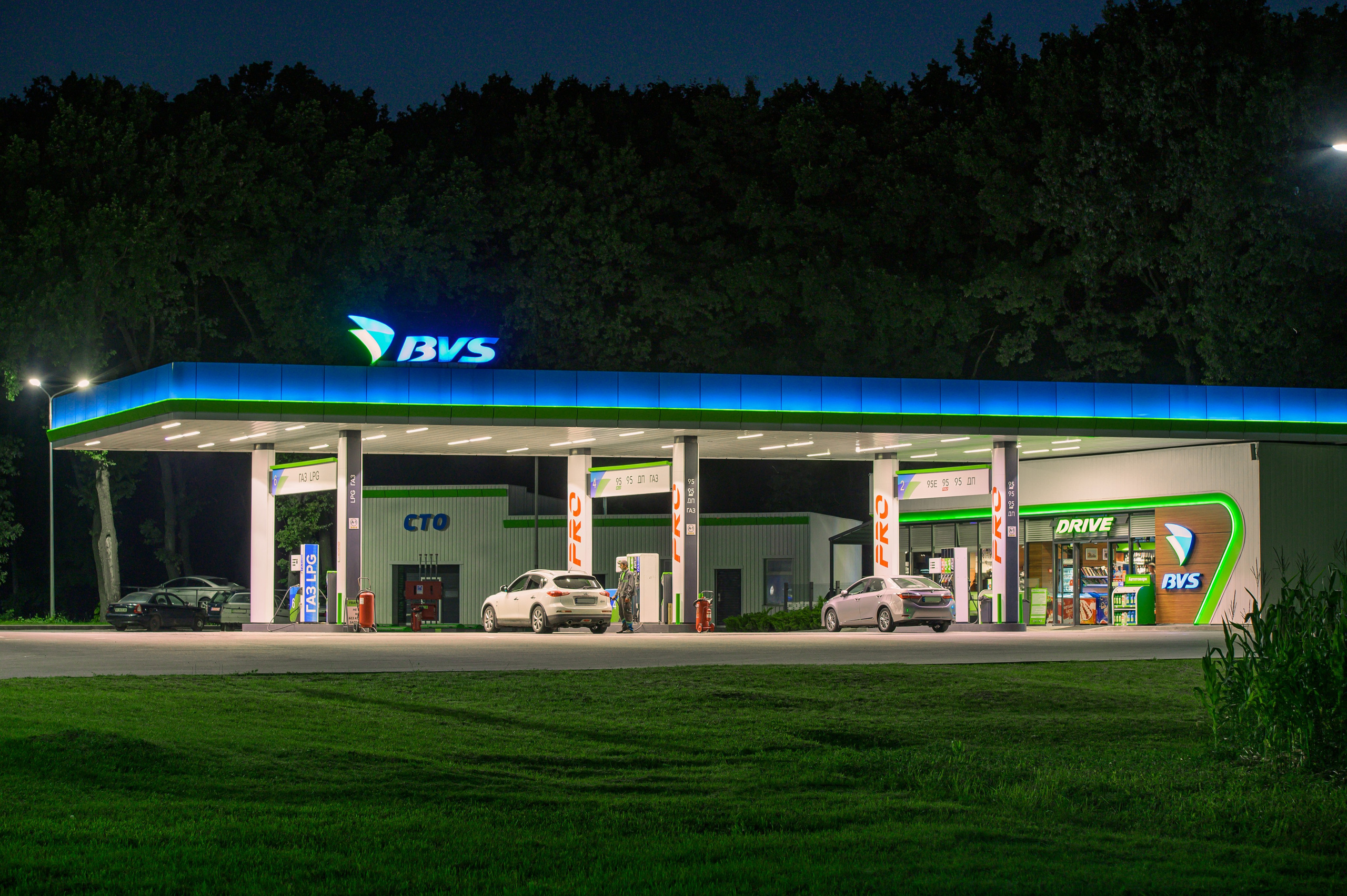Съемка для сети заправок «BVS». Фостик Александр — фотограф