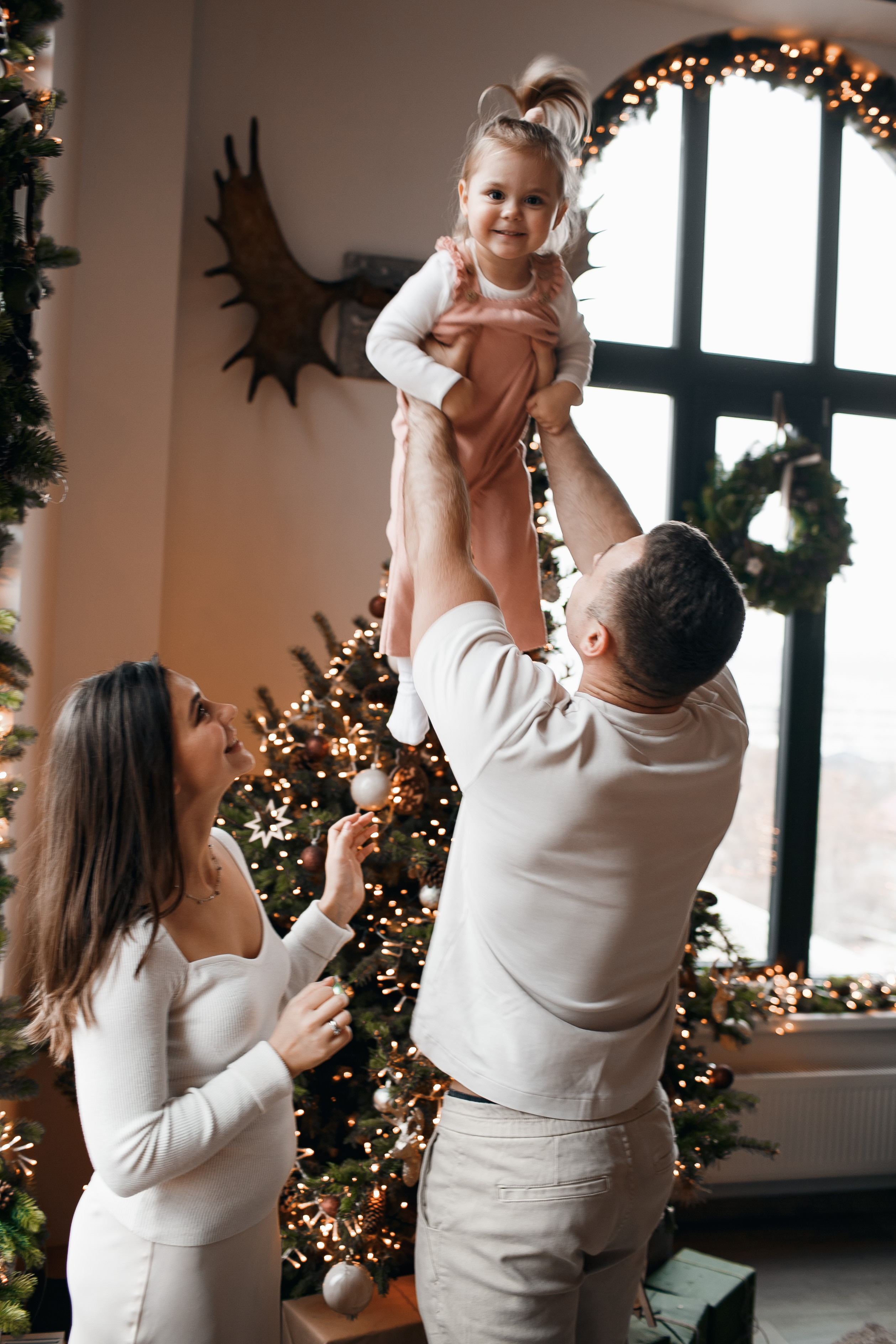 Новогодняя фотосессия в Кишиневе. Свадебный Фотограф Кишинев, Москва Евгений Шевердов