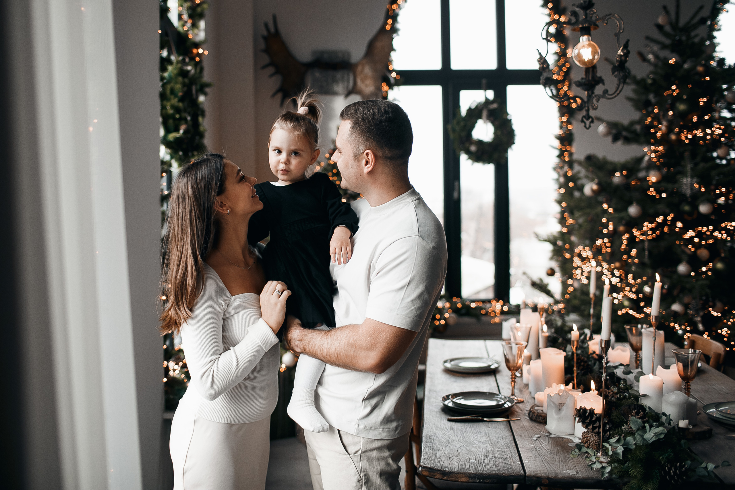 Новогодняя фотосессия в Кишиневе. Свадебный Фотограф Кишинев, Москва Евгений Шевердов