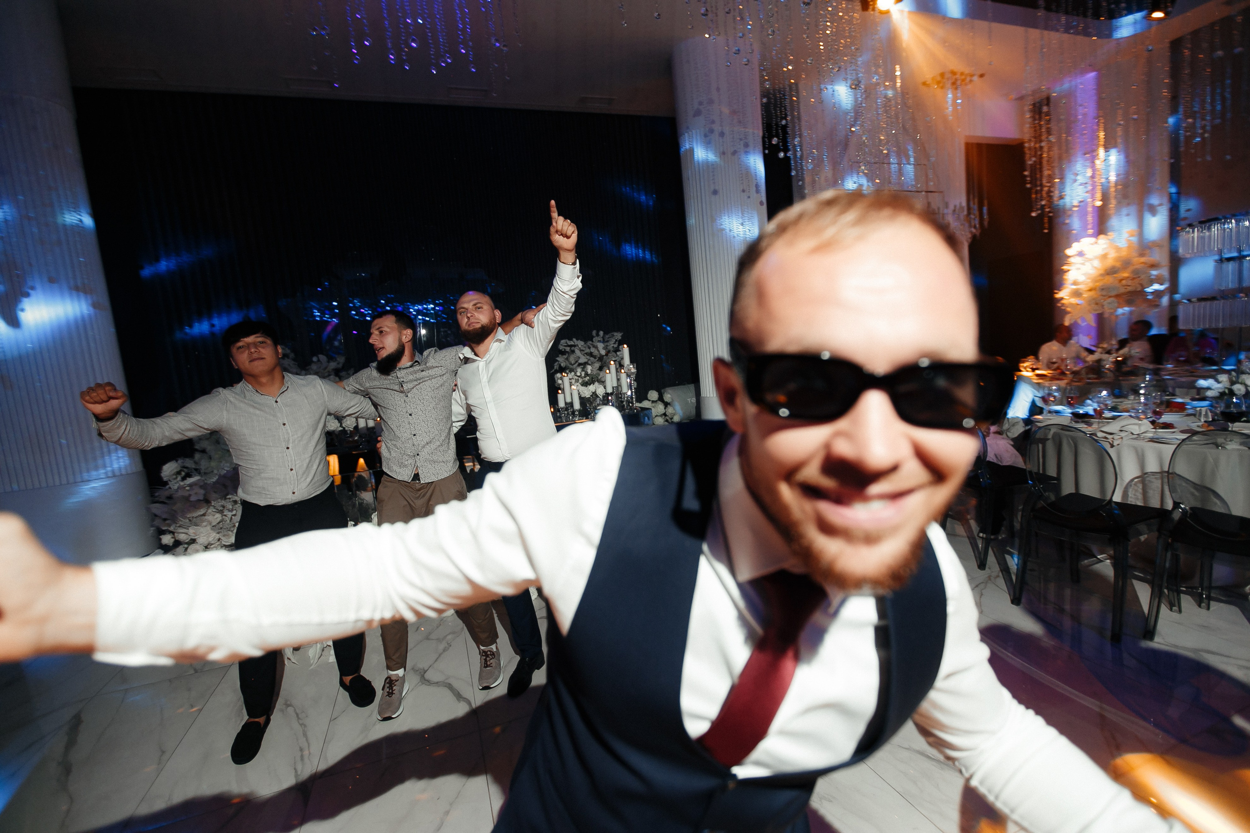 эмоциональные моменты свадебной вечеринки в Кишиневе