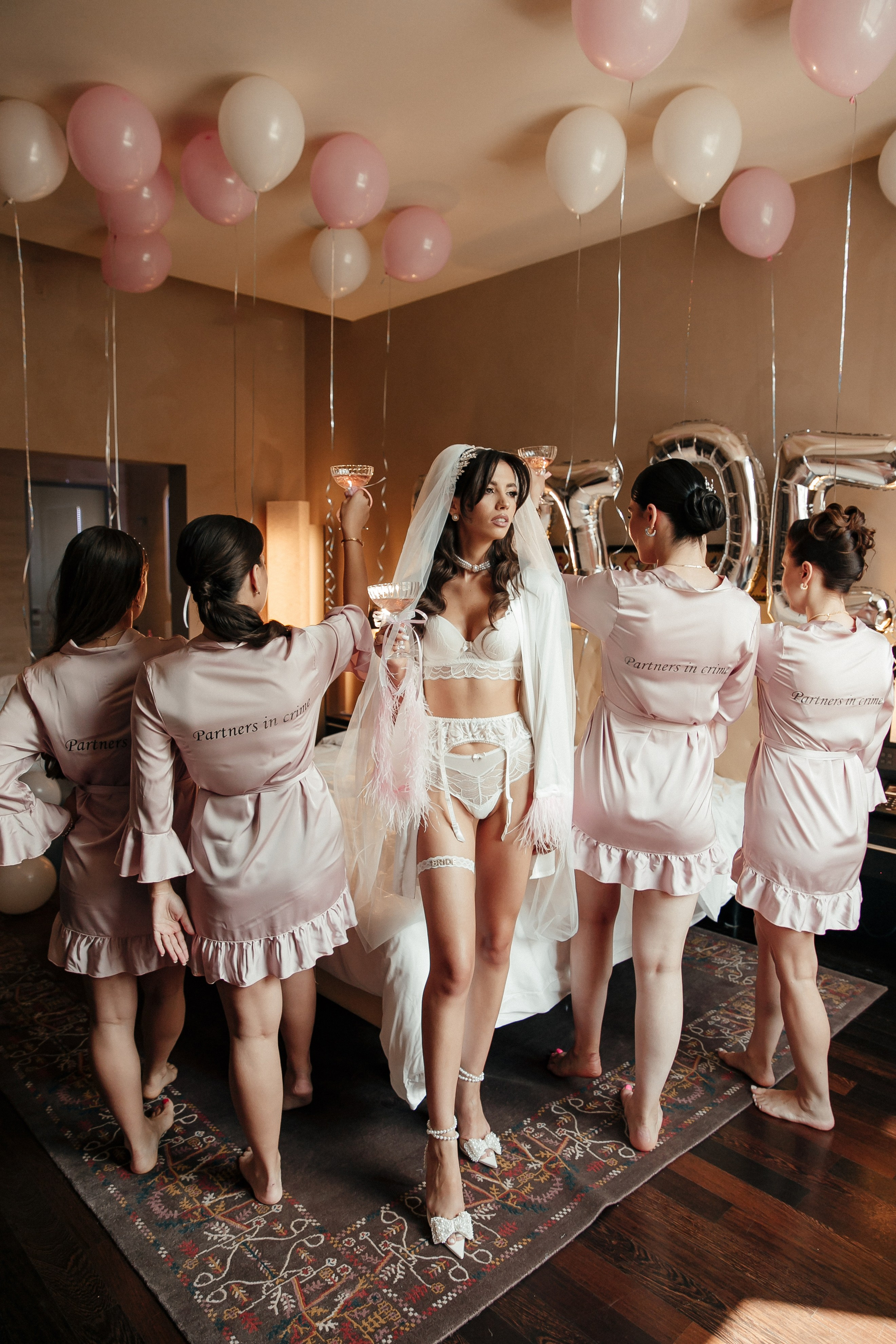 нижнее булье невесты и подружки