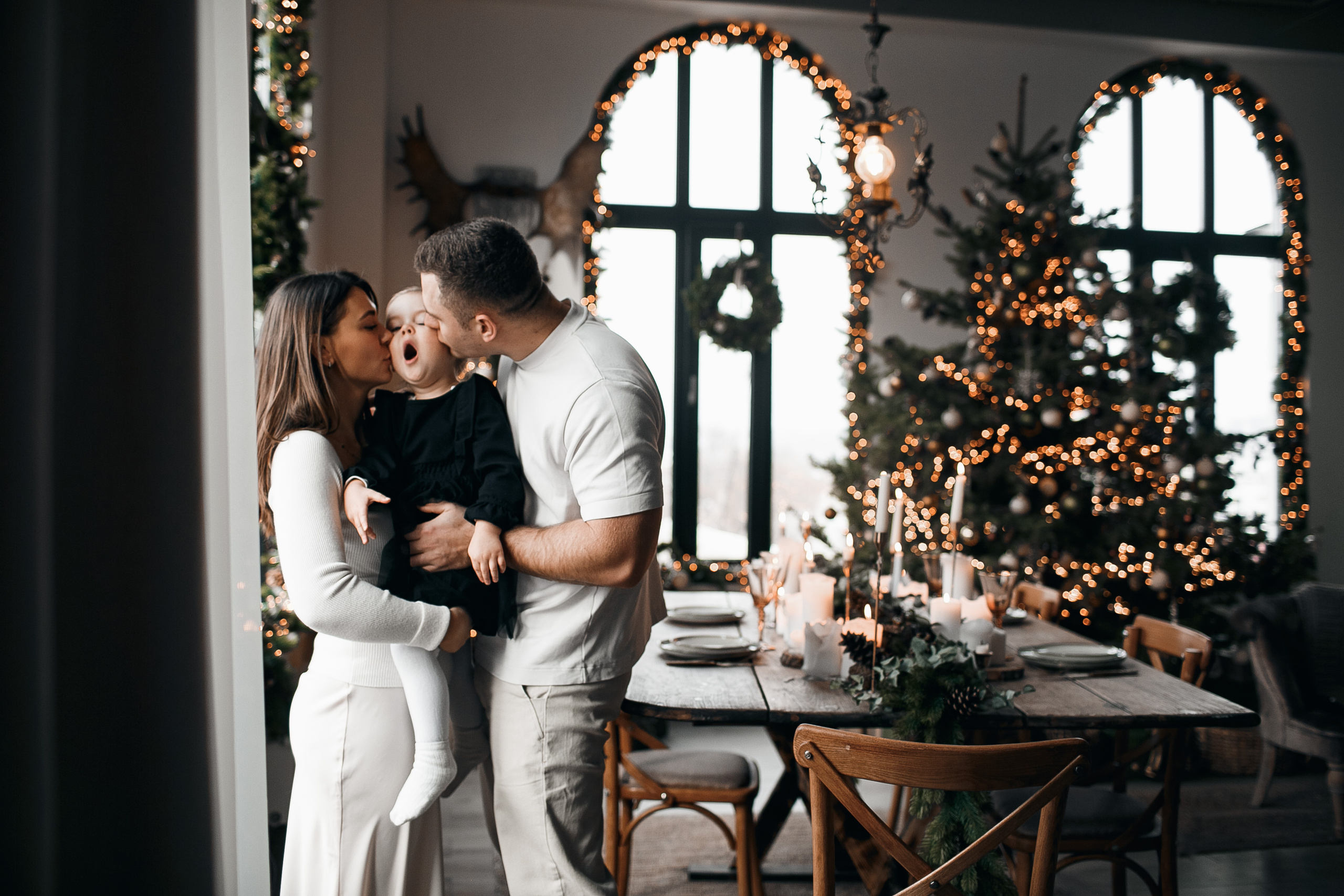 Новогодняя фотосессия в Кишиневе. Свадебный Фотограф Кишинев, Москва Евгений Шевердов