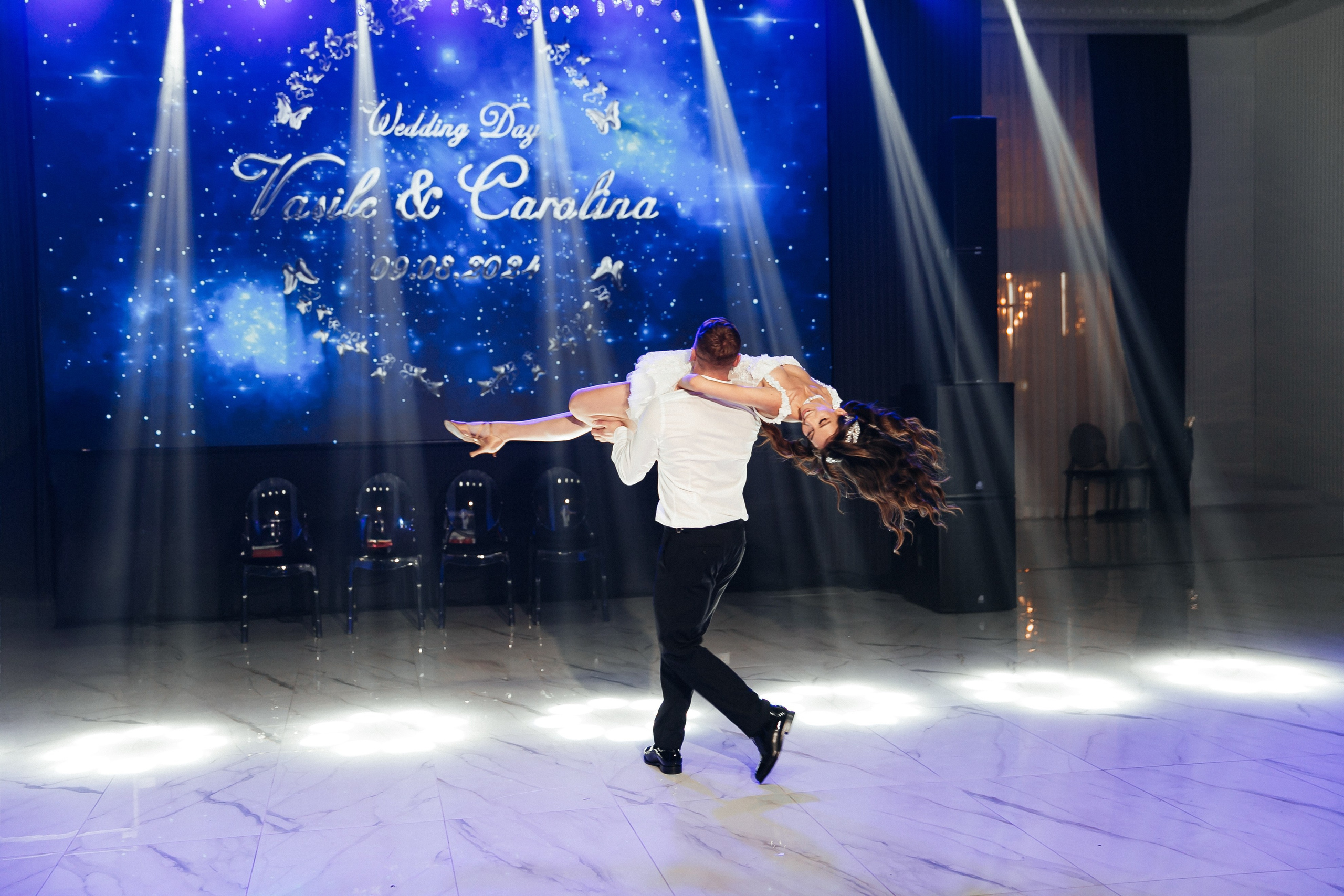 первый танец молодоженов в ресторане Richland Кишинев