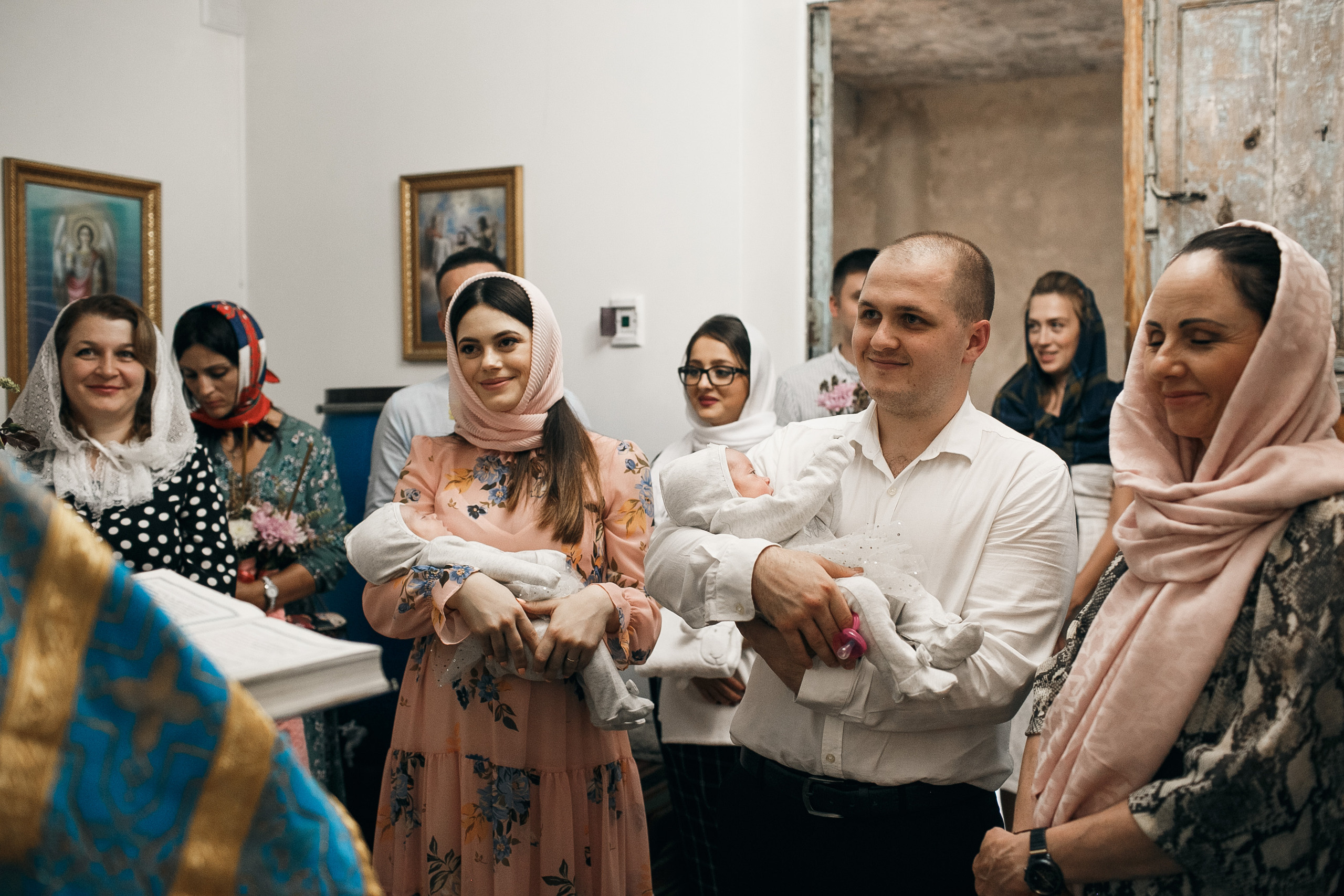 Крещение Maia&Teia 25.09.2020. Свадебный Фотограф Кишинев, Москва Евгений Шевердов