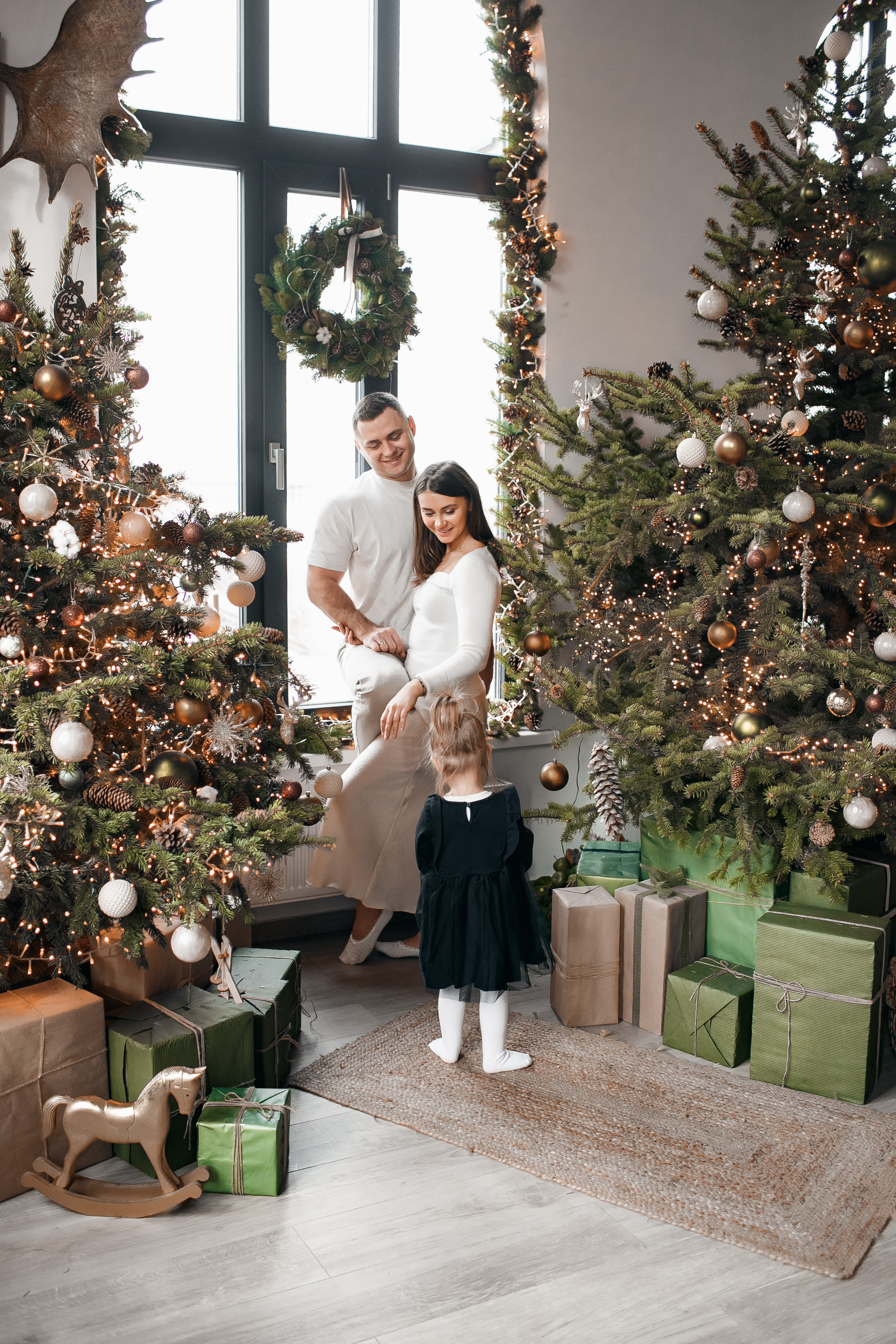 Новогодняя фотосессия в Кишиневе. Свадебный Фотограф Кишинев, Москва Евгений Шевердов