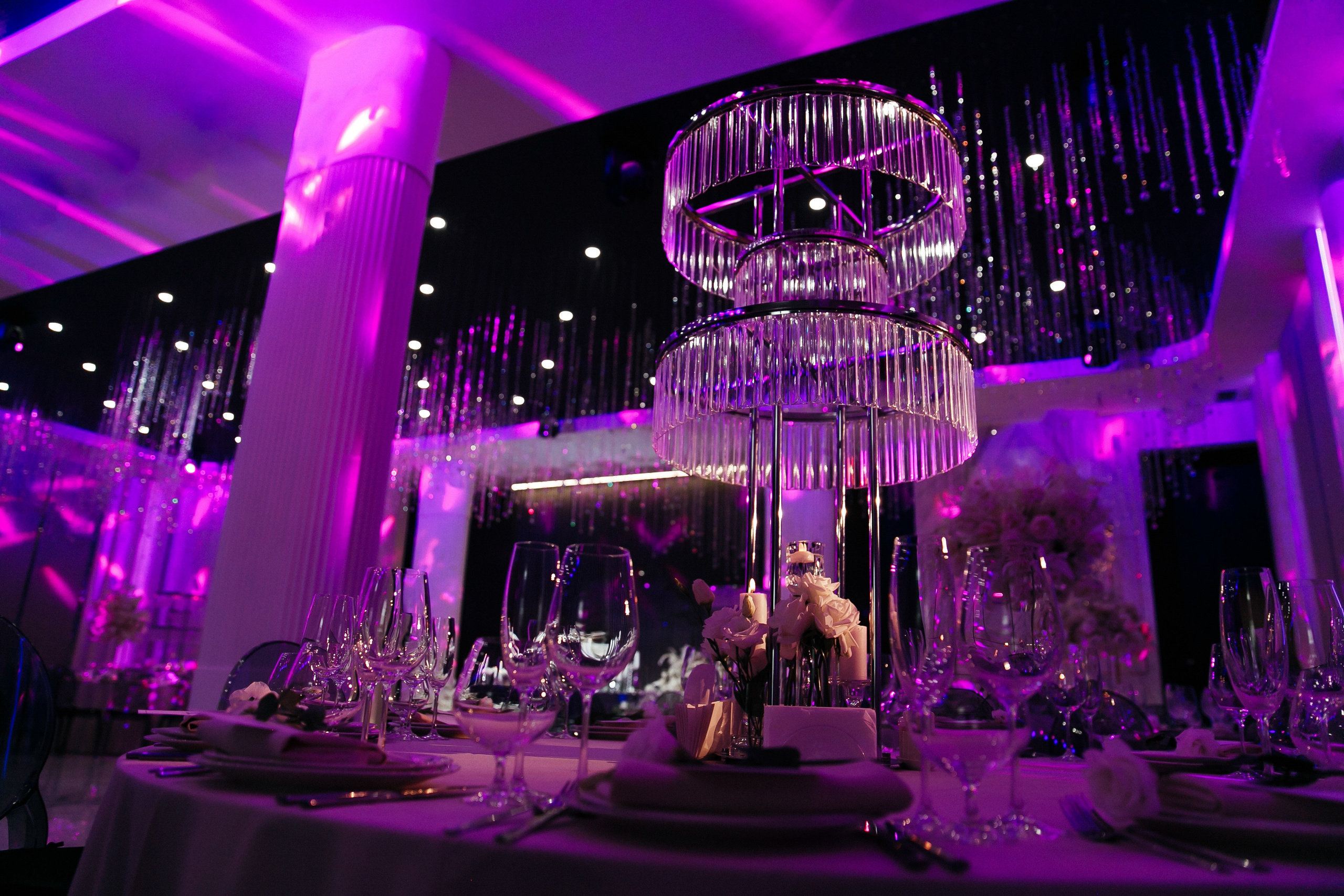 оформление зала Cristal Decor Кишинев