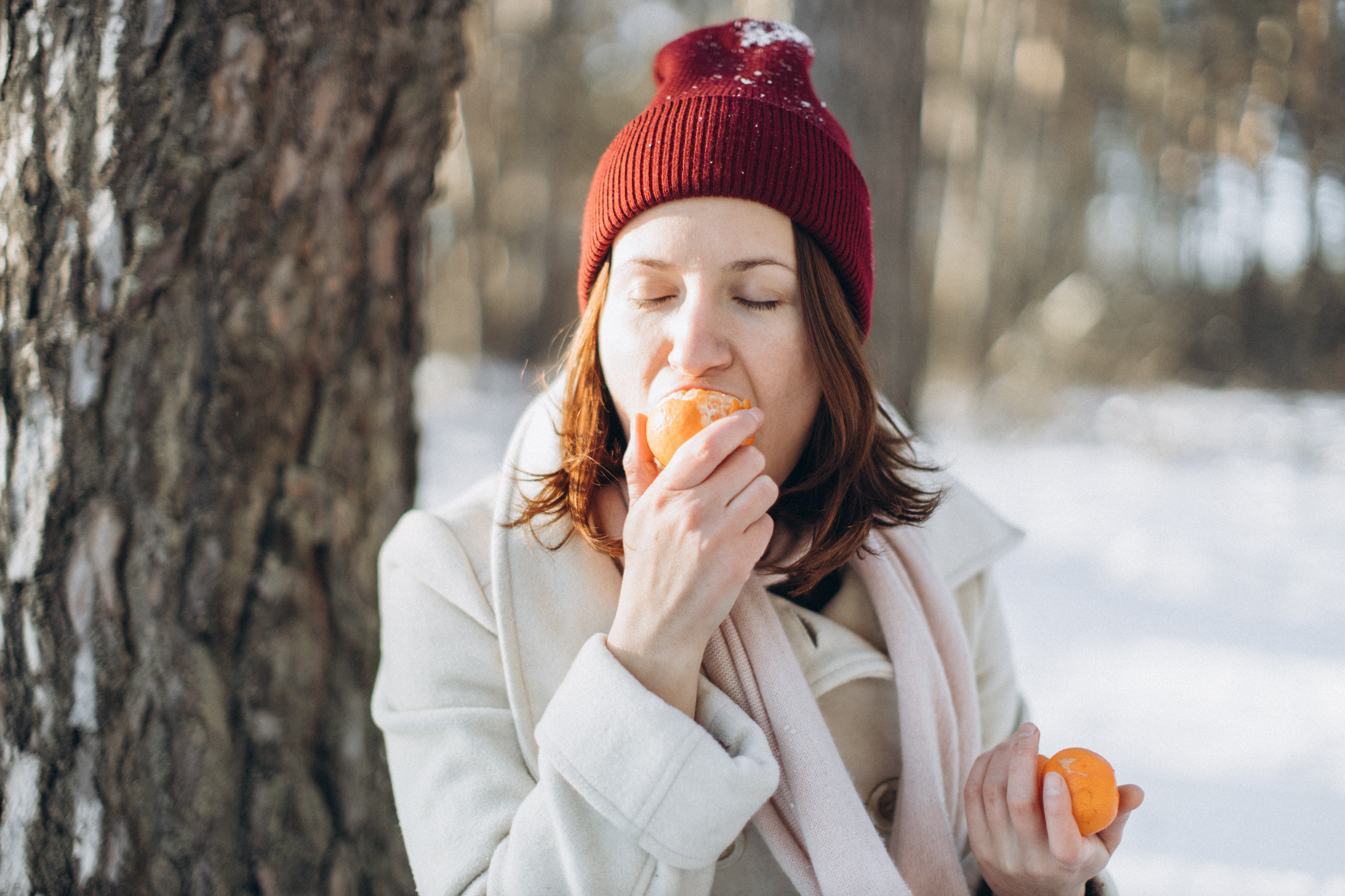 Перший сніг. Портретний і сімейний фотограф Київ
