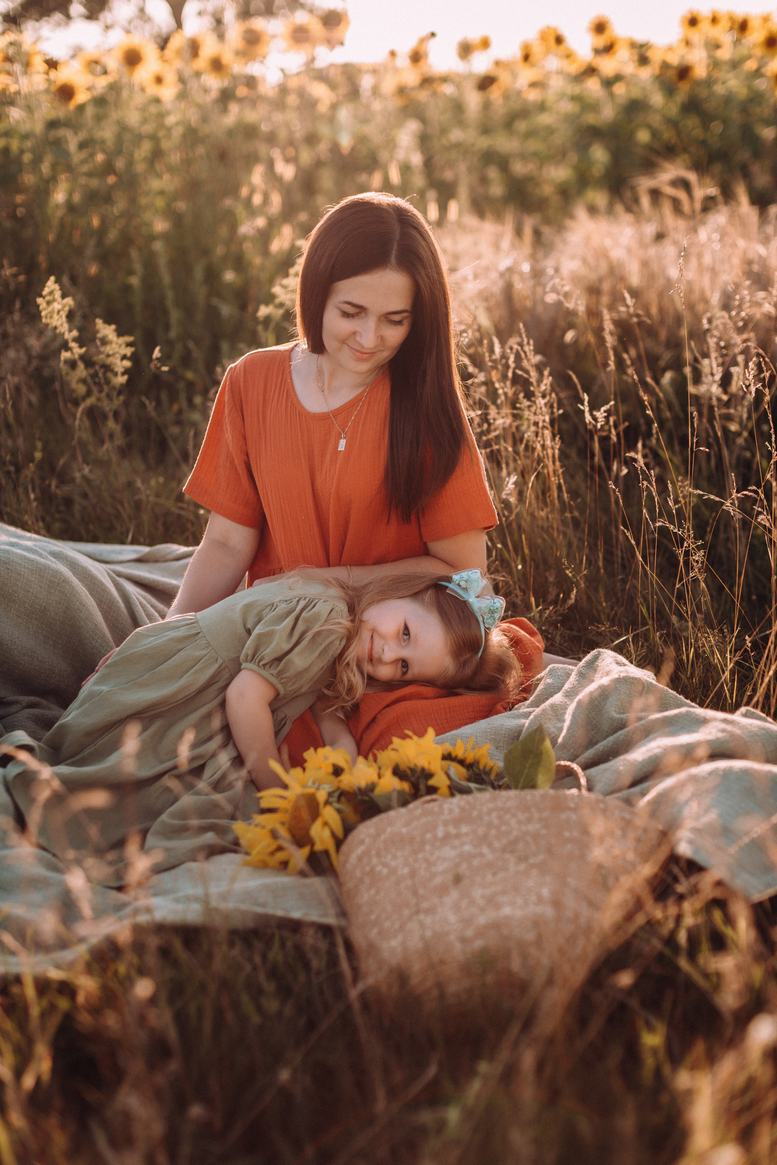 Sunflowers mummy&me. Портретний і сімейний фотограф Київ