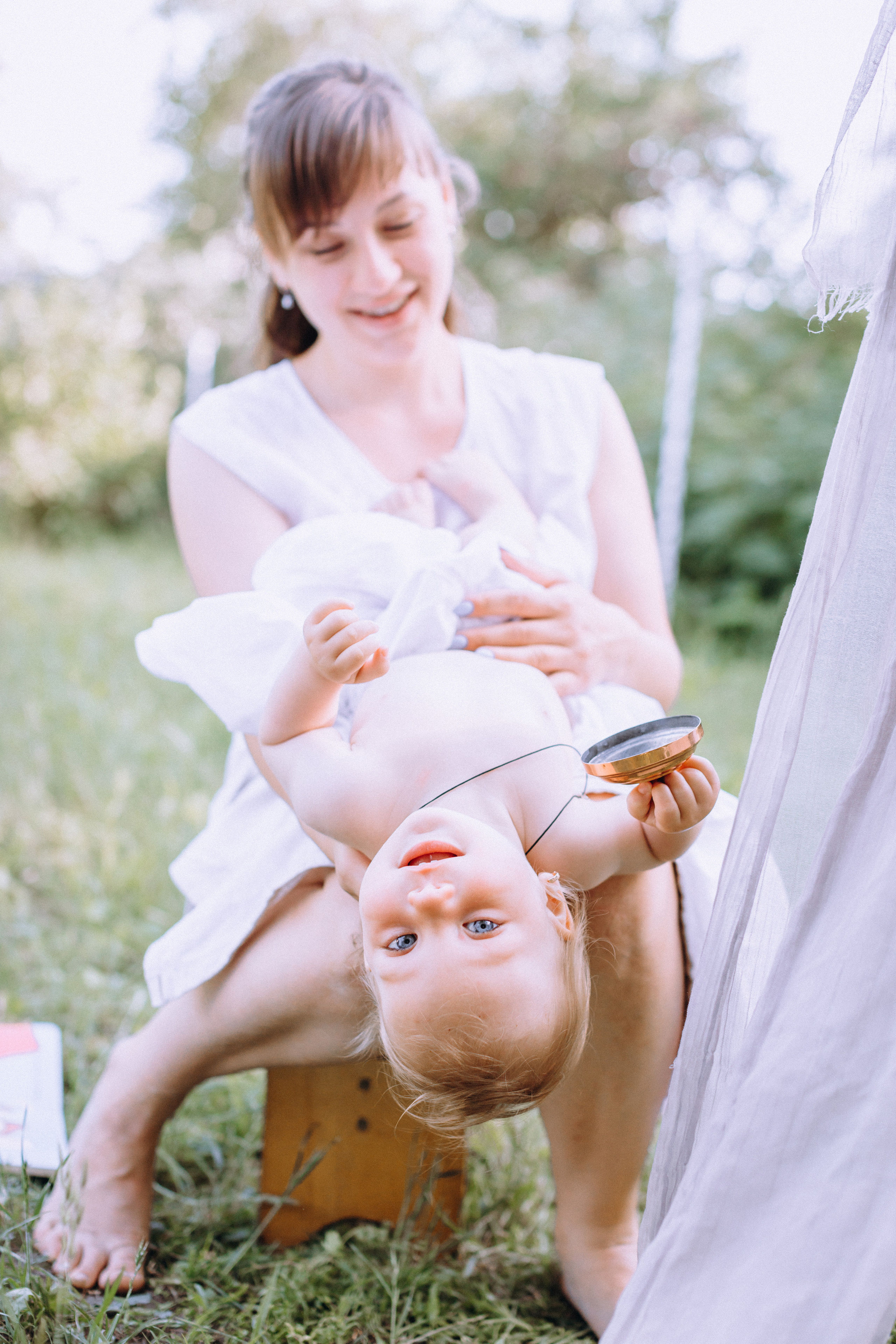 Bath in the garden. Портретний і сімейний фотограф Київ