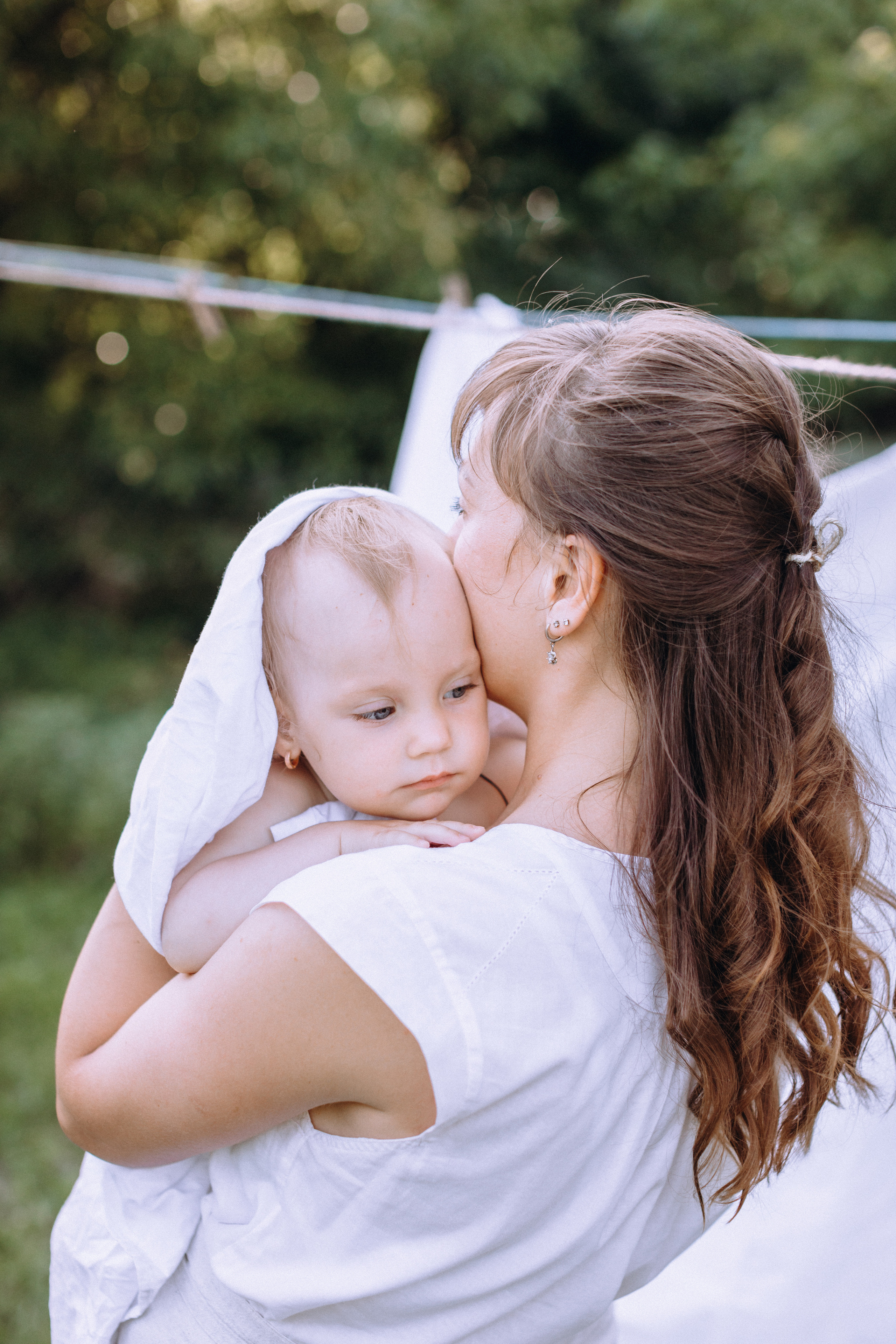 Bath in the garden. Портретний і сімейний фотограф Київ