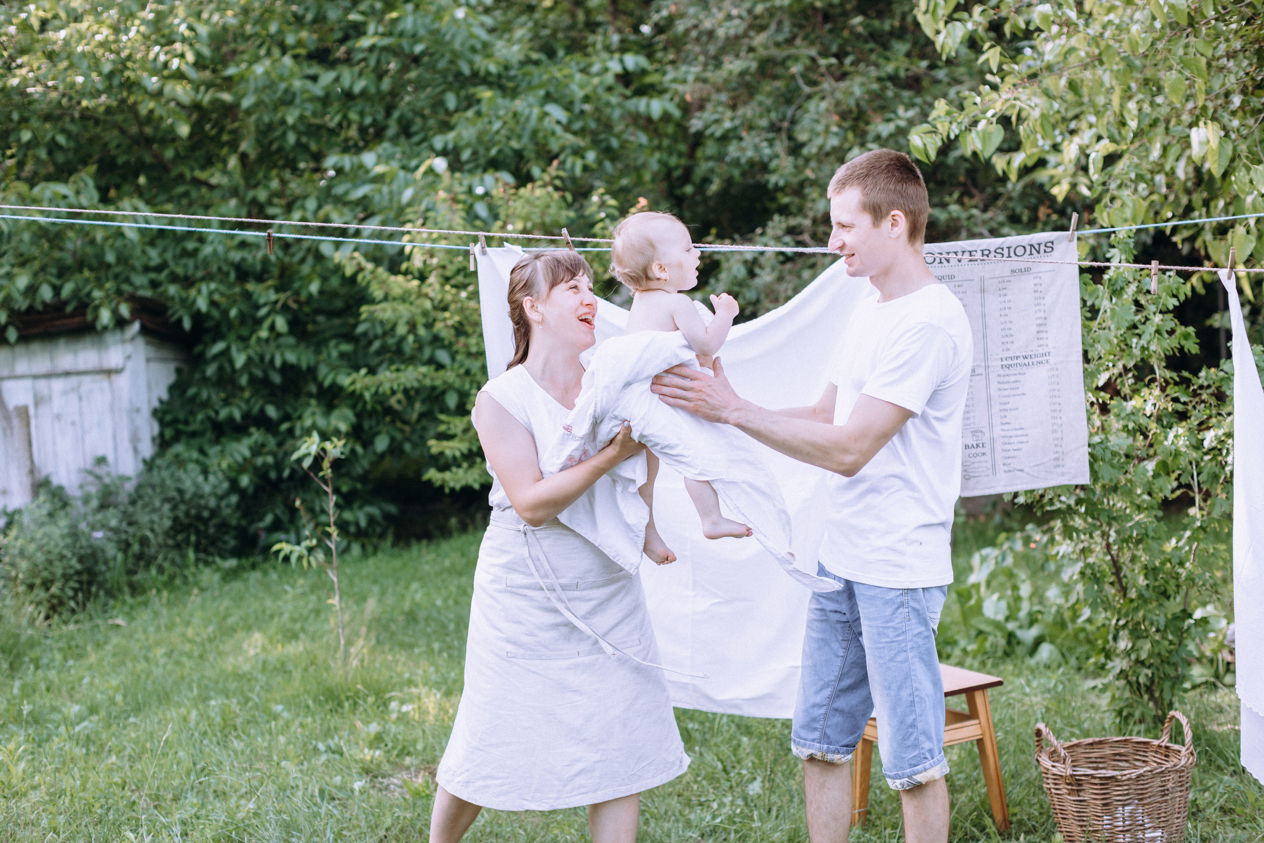 Bath in the garden. Портретний і сімейний фотограф Київ