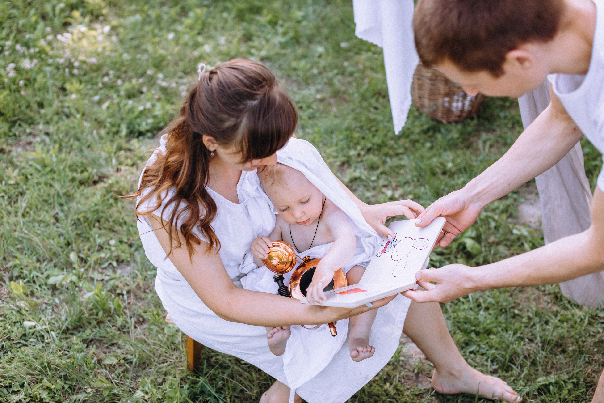 Bath in the garden. Портретний і сімейний фотограф Київ