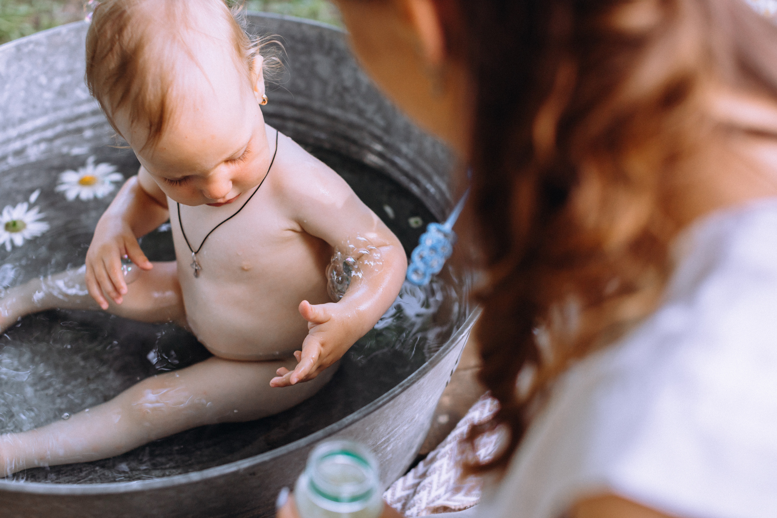 Bath in the garden. Портретний і сімейний фотограф Київ