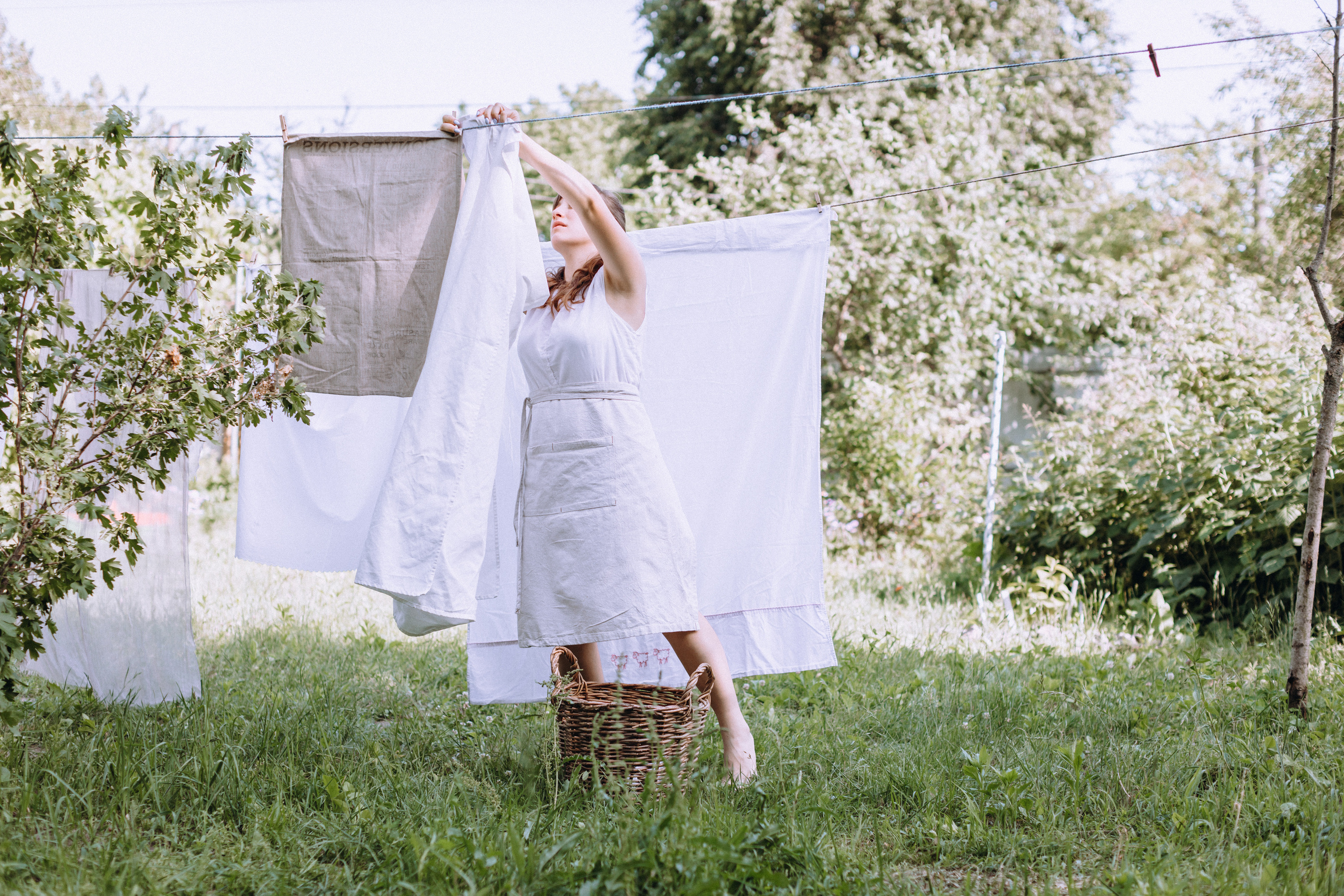 Bath in the garden. Портретний і сімейний фотограф Київ