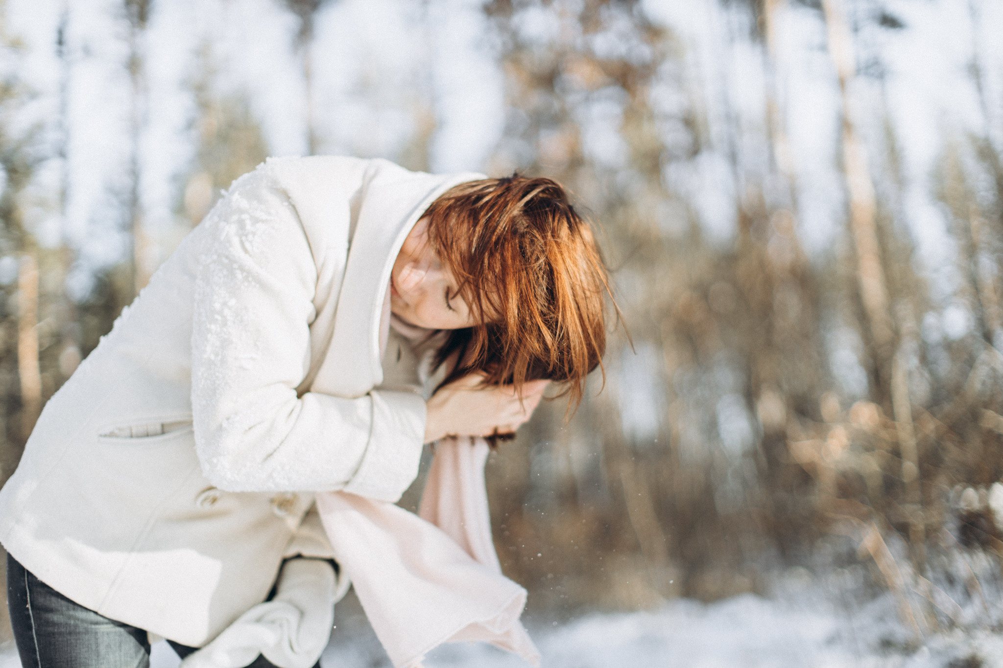 Перший сніг. Портретний і сімейний фотограф Київ