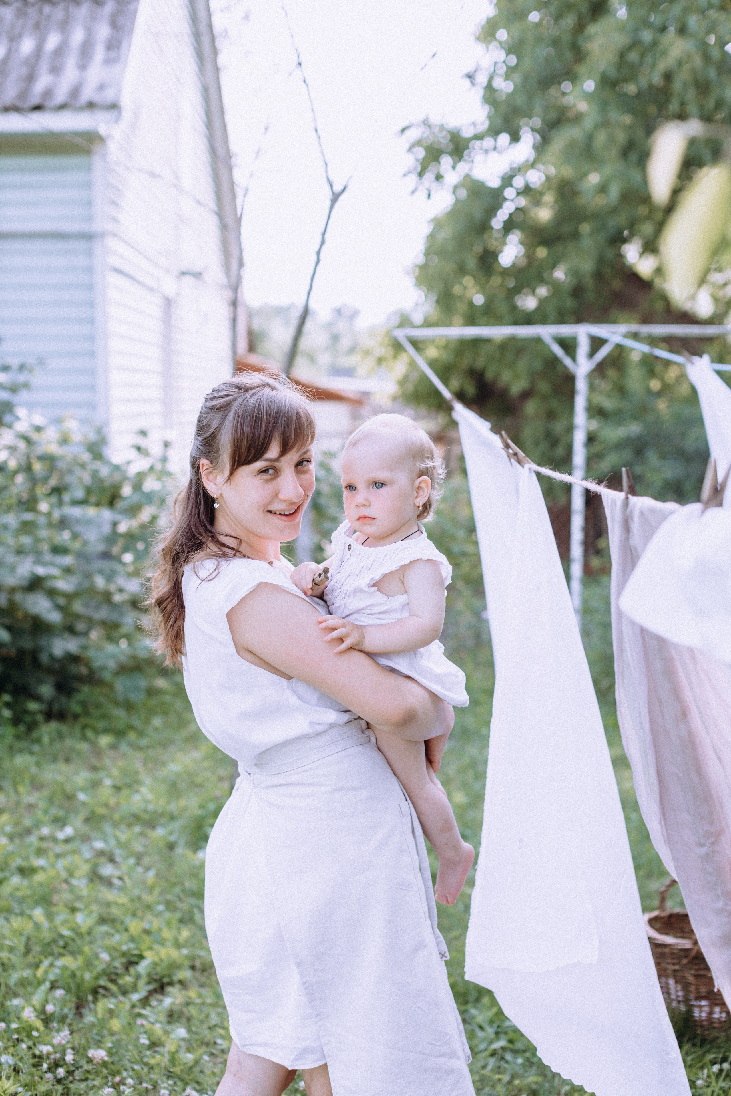Bath in the garden. Портретний і сімейний фотограф Київ