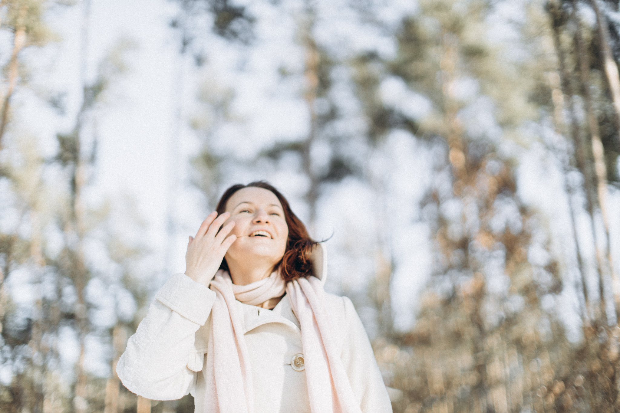 Перший сніг. Портретний і сімейний фотограф Київ