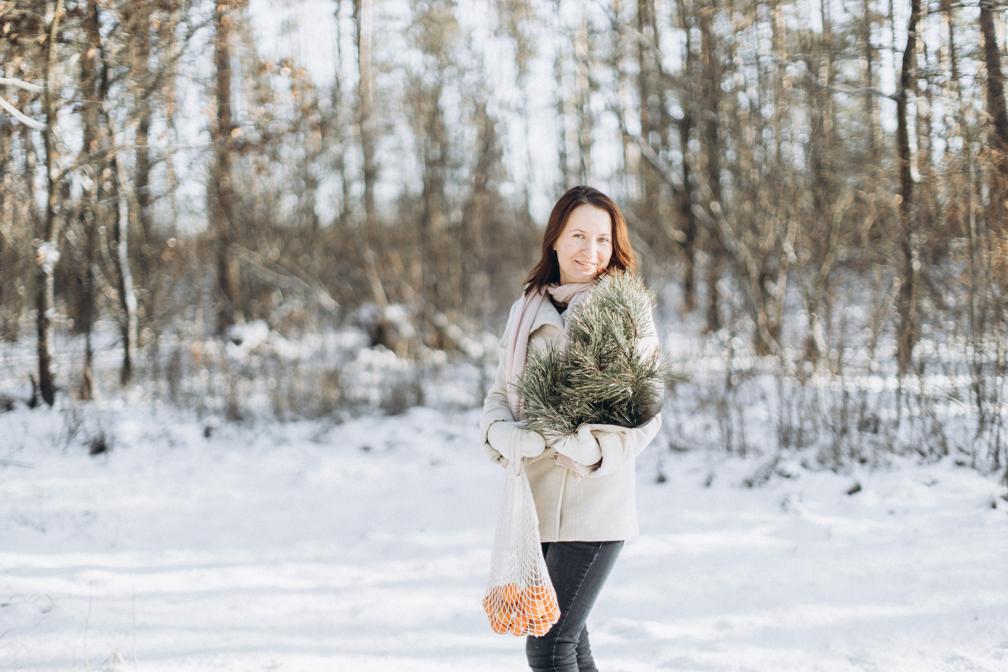 Перший сніг. Портретний і сімейний фотограф Київ
