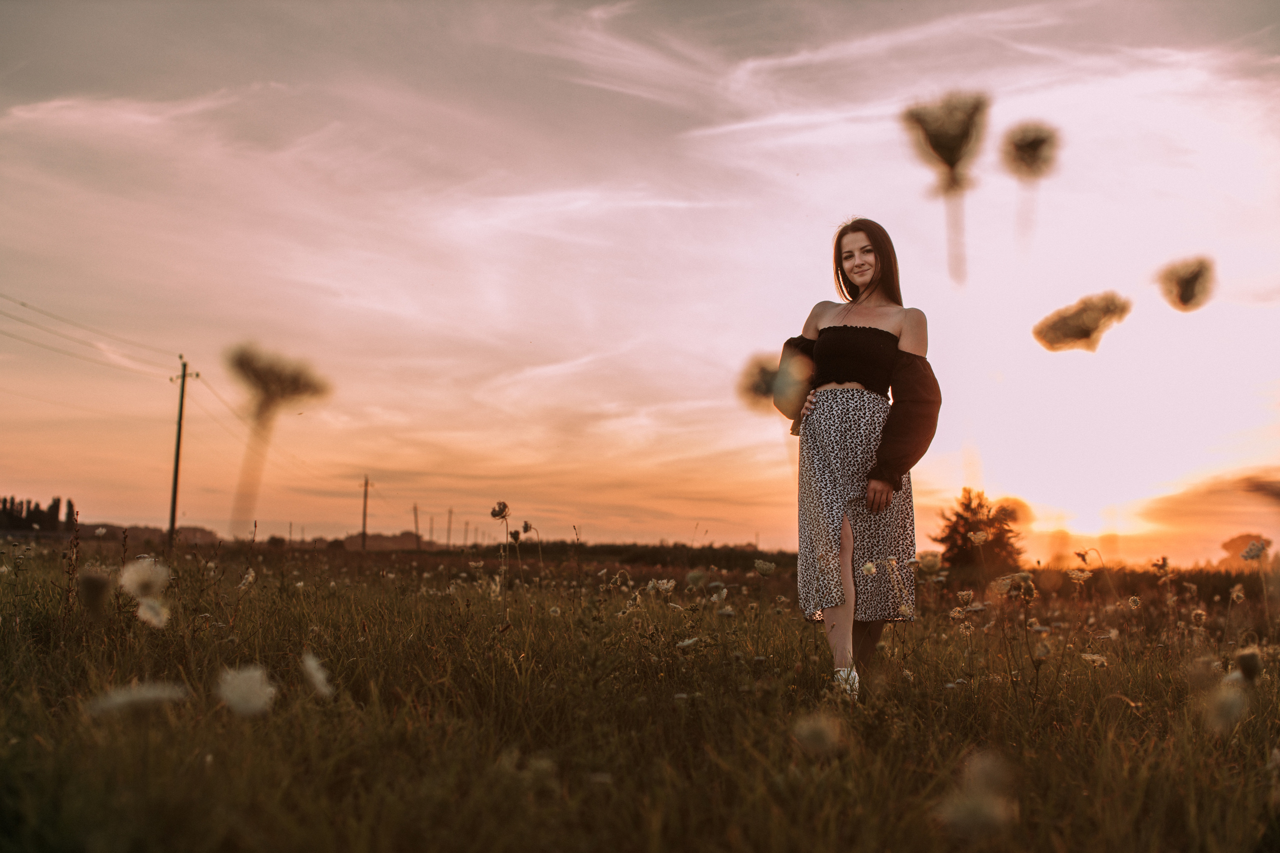 Vika sunset story. Портретний і сімейний фотограф Київ