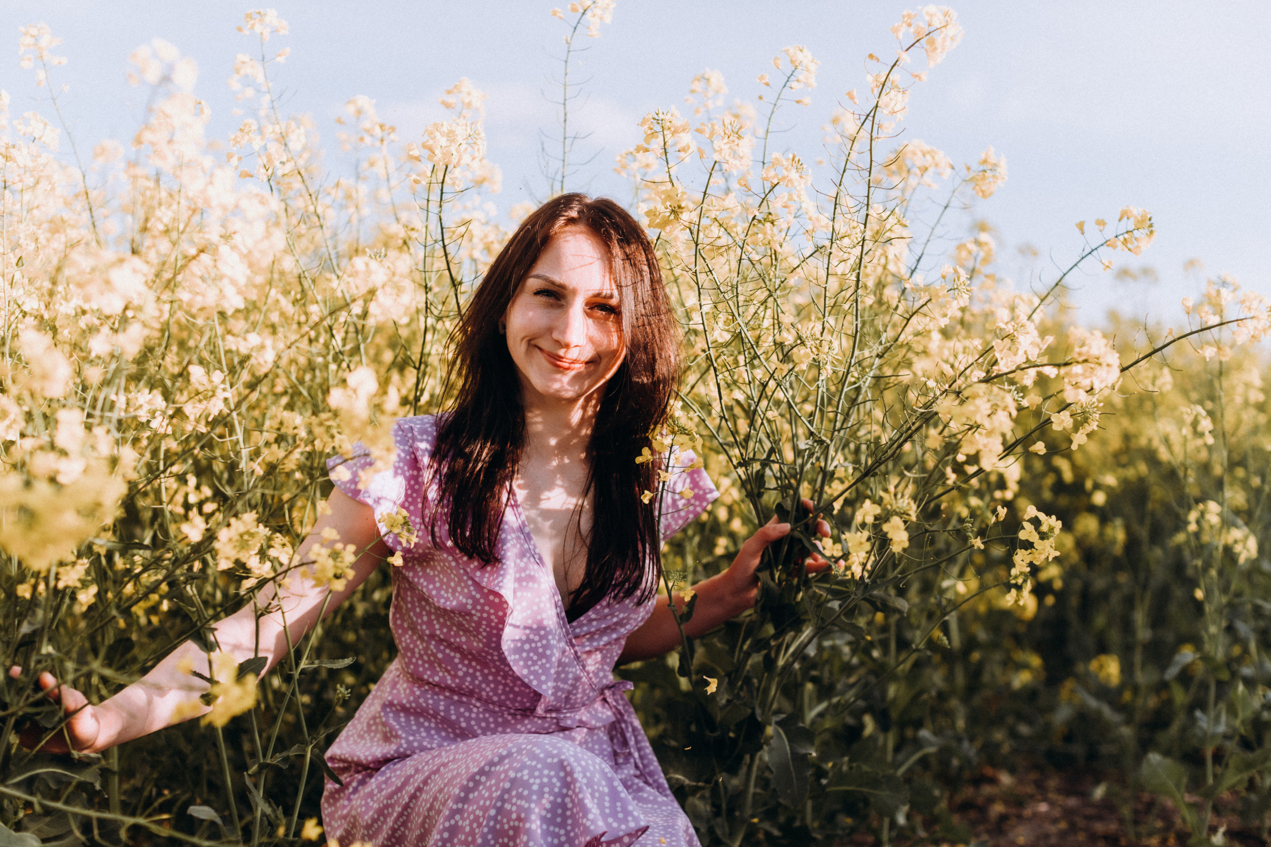 Рапсове поле. Портретний і сімейний фотограф Київ