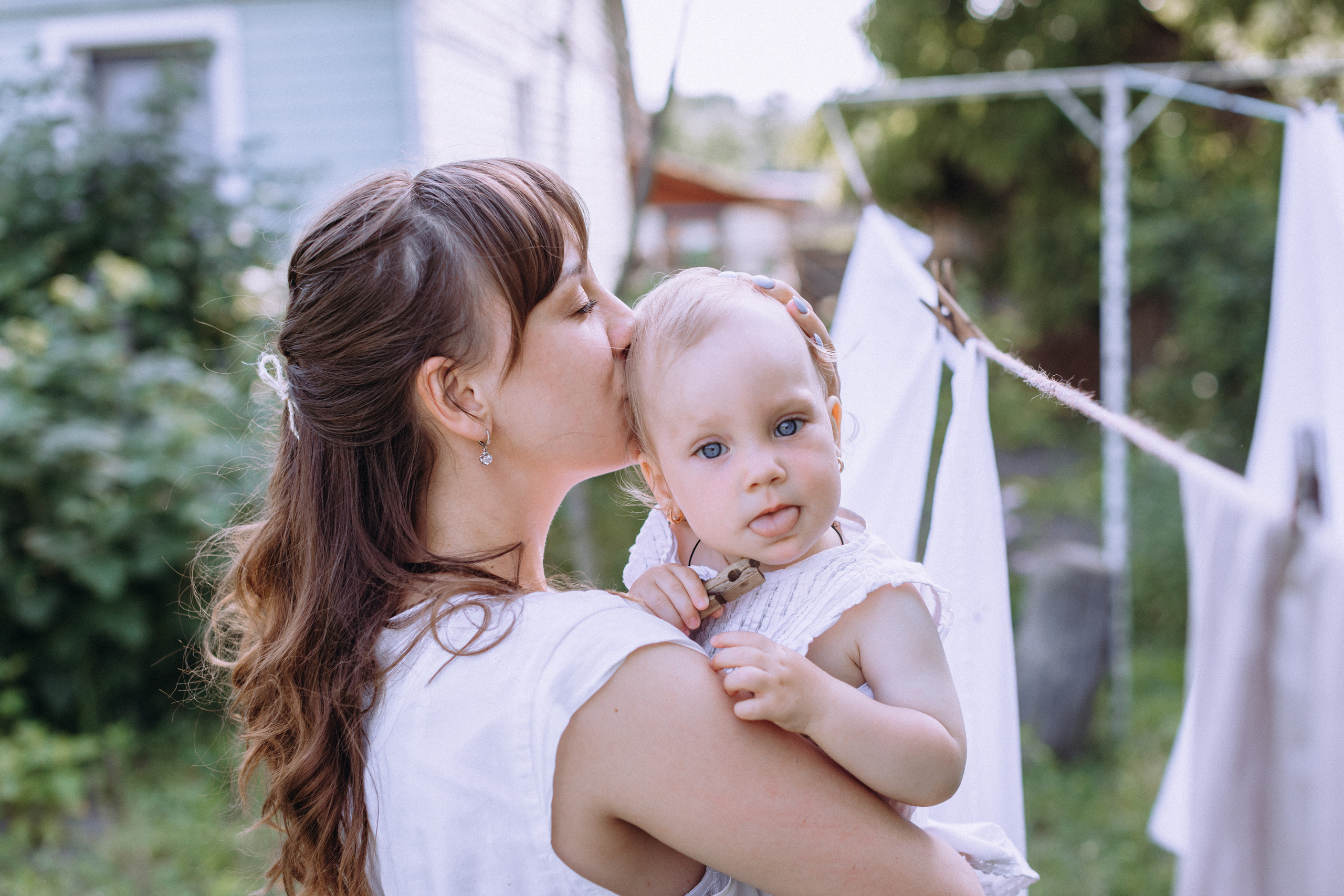 Bath in the garden. Портретний і сімейний фотограф Київ
