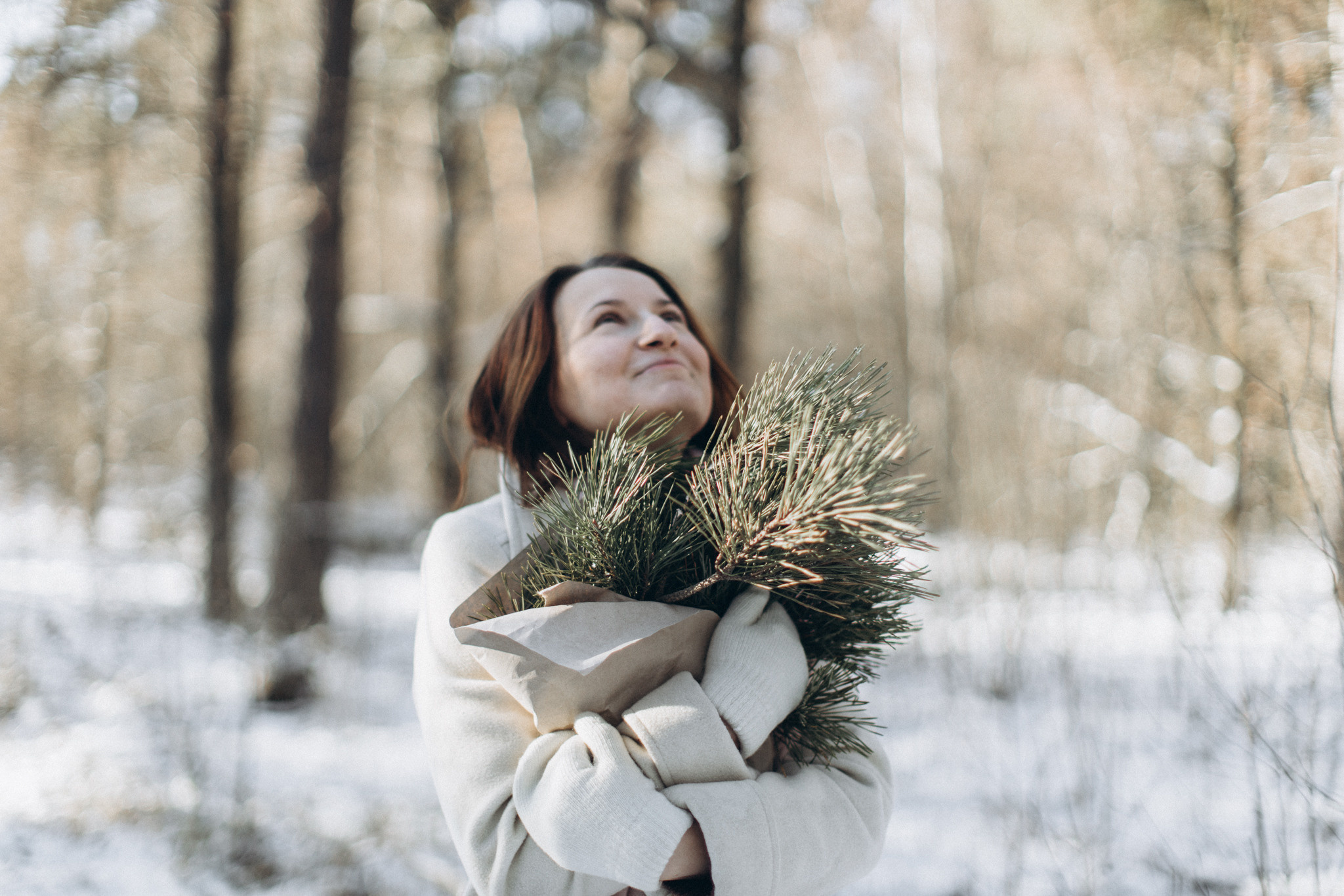 Перший сніг. Портретний і сімейний фотограф Київ
