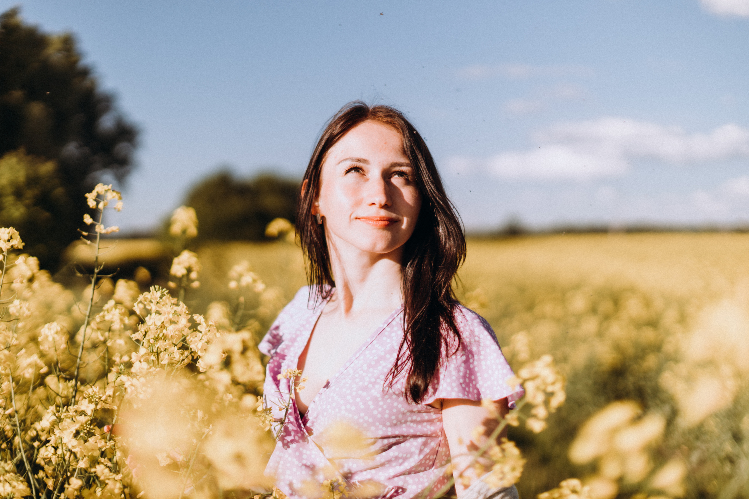 Рапсове поле. Портретний і сімейний фотограф Київ