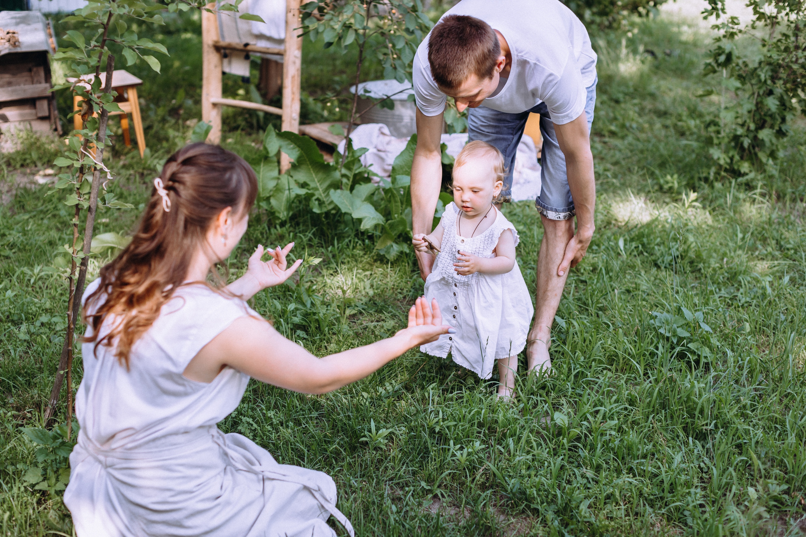 Bath in the garden. Портретний і сімейний фотограф Київ