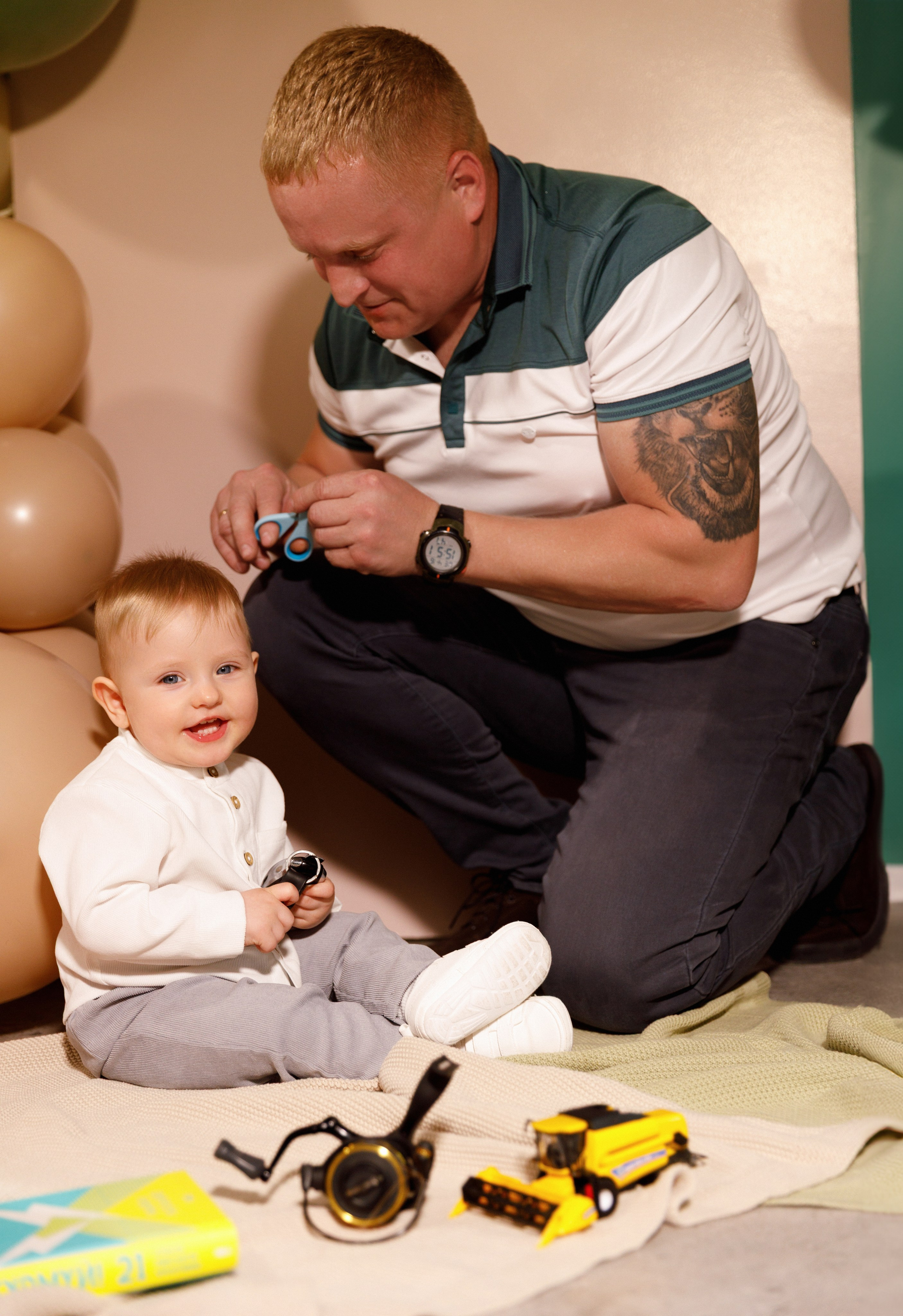 Ігнат - 1 рік. Весільний та сімейний фотограф у Харкові Ткаченко Світлана