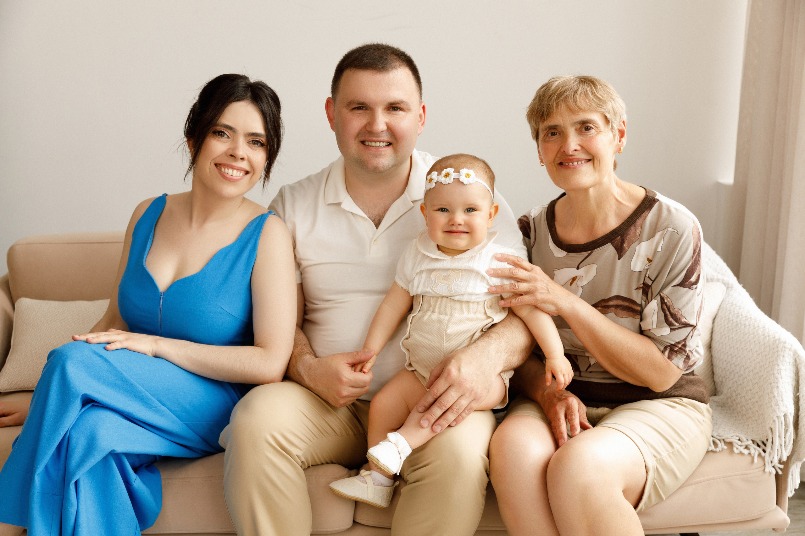 Ольвія 1 рік. Весільний та сімейний фотограф у Харкові Ткаченко Світлана