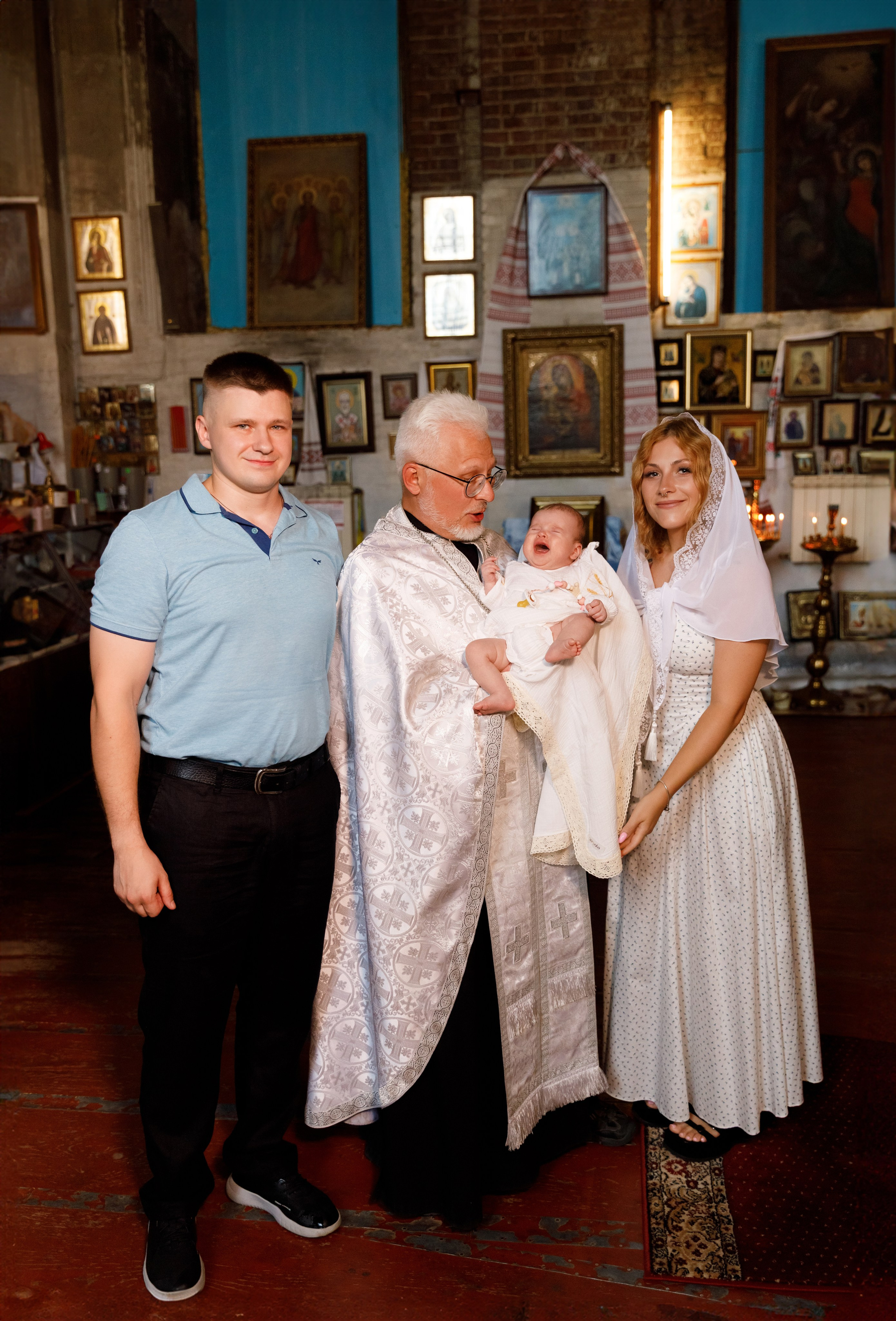 Хрещення Вікторії. Весільний та сімейний фотограф у Харкові Ткаченко Світлана