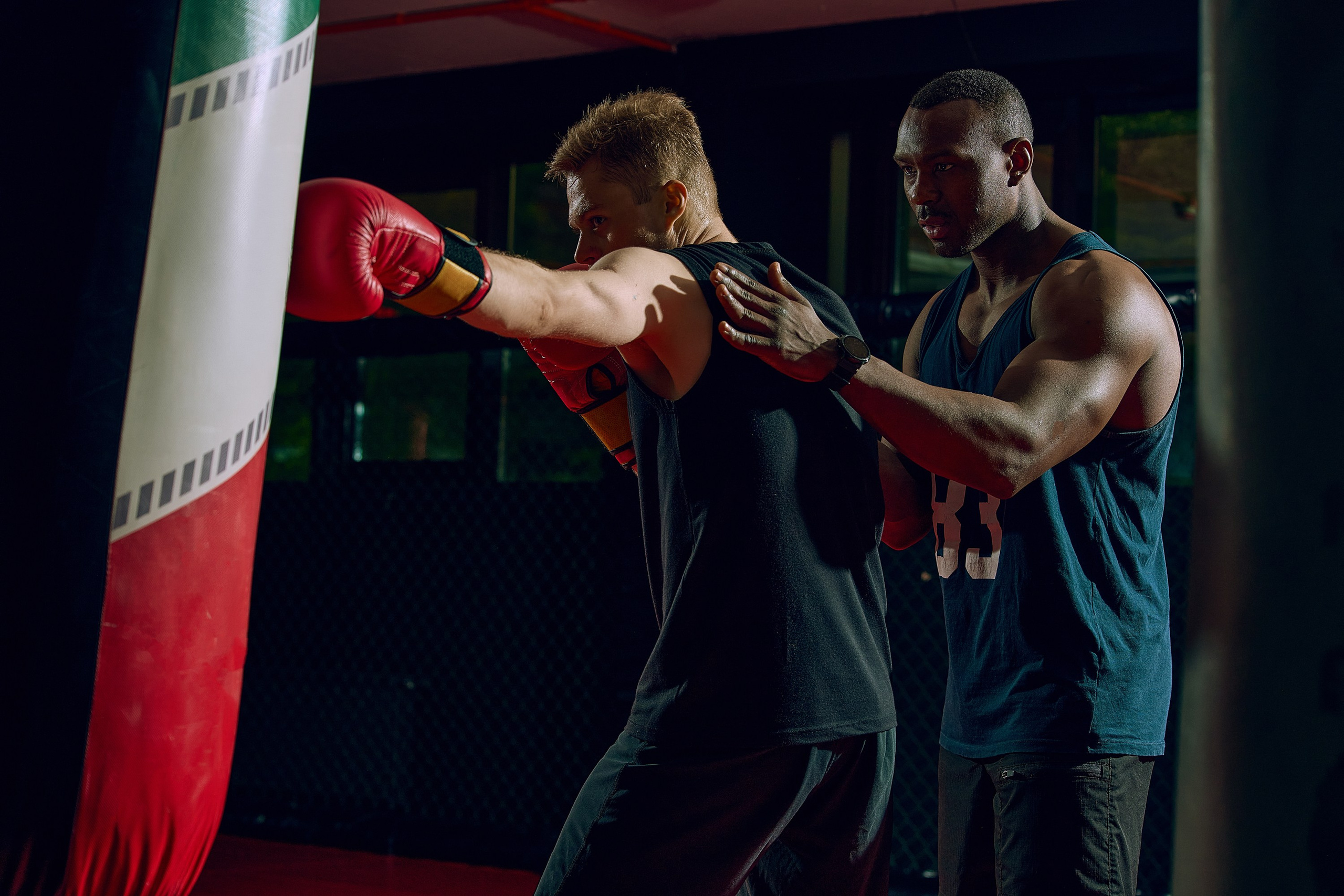 Sport personal training boxing. Фотограф Днепр Кирилл Гривенюк