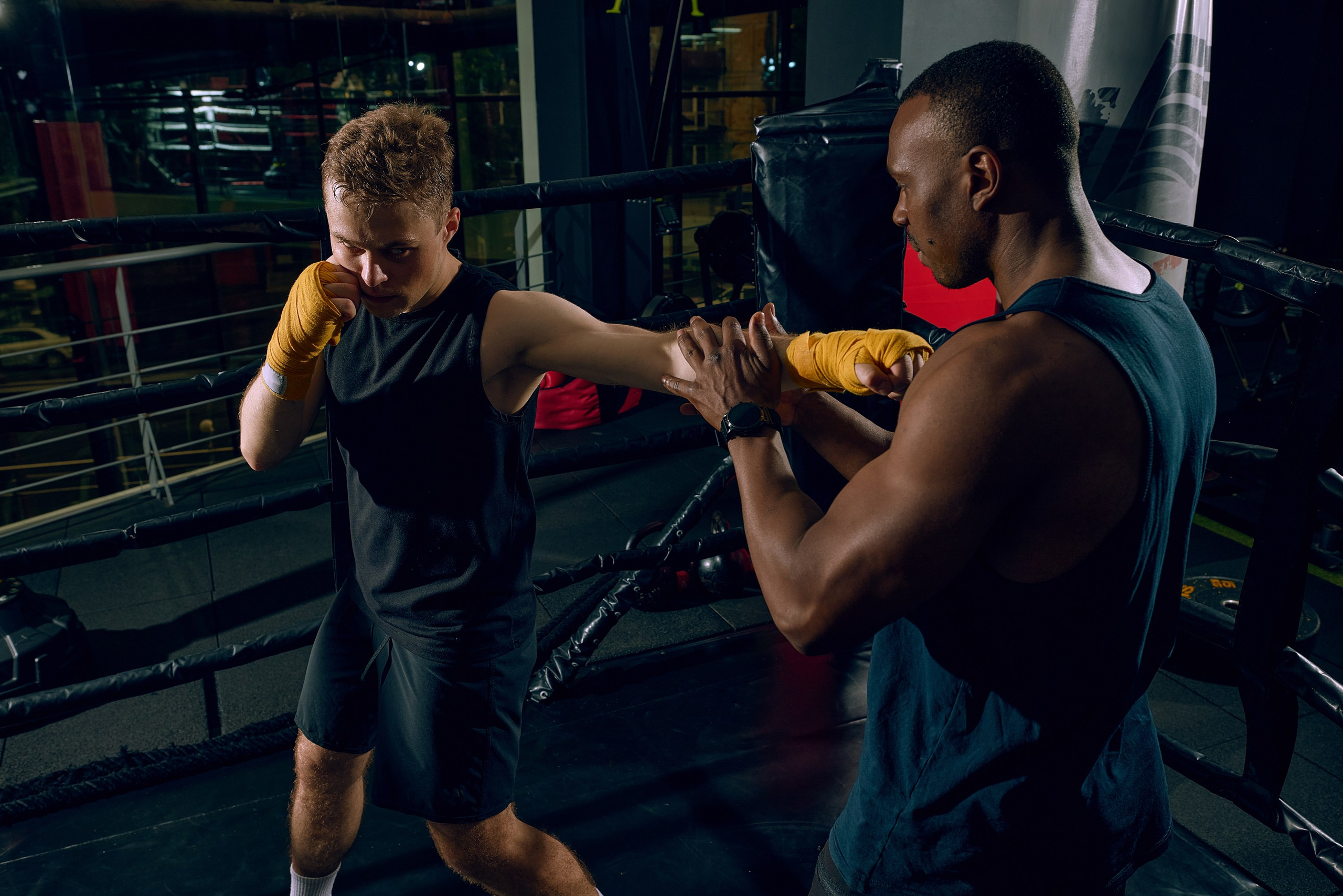 Sport personal training boxing. Фотограф Днепр Кирилл Гривенюк