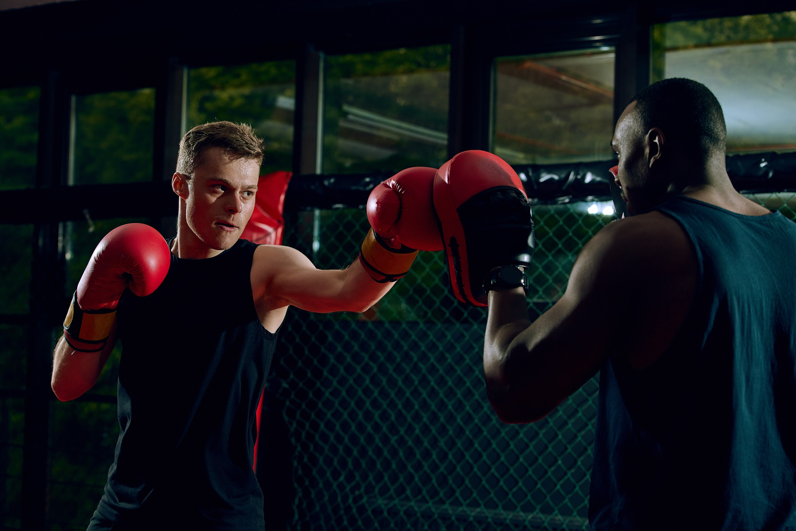 Sport personal training boxing. Фотограф Днепр Кирилл Гривенюк