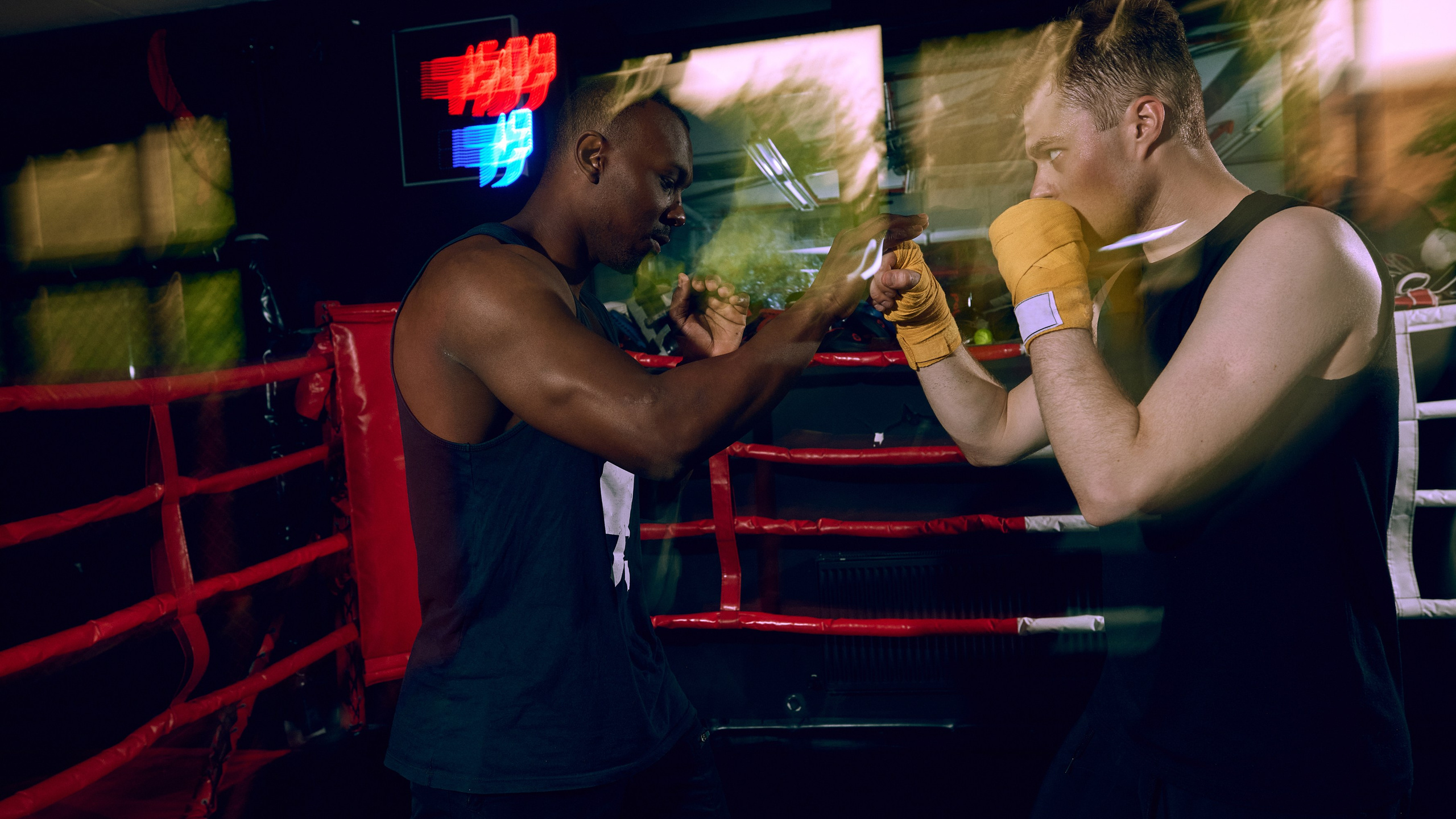 Sport personal training boxing. Фотограф Днепр Кирилл Гривенюк