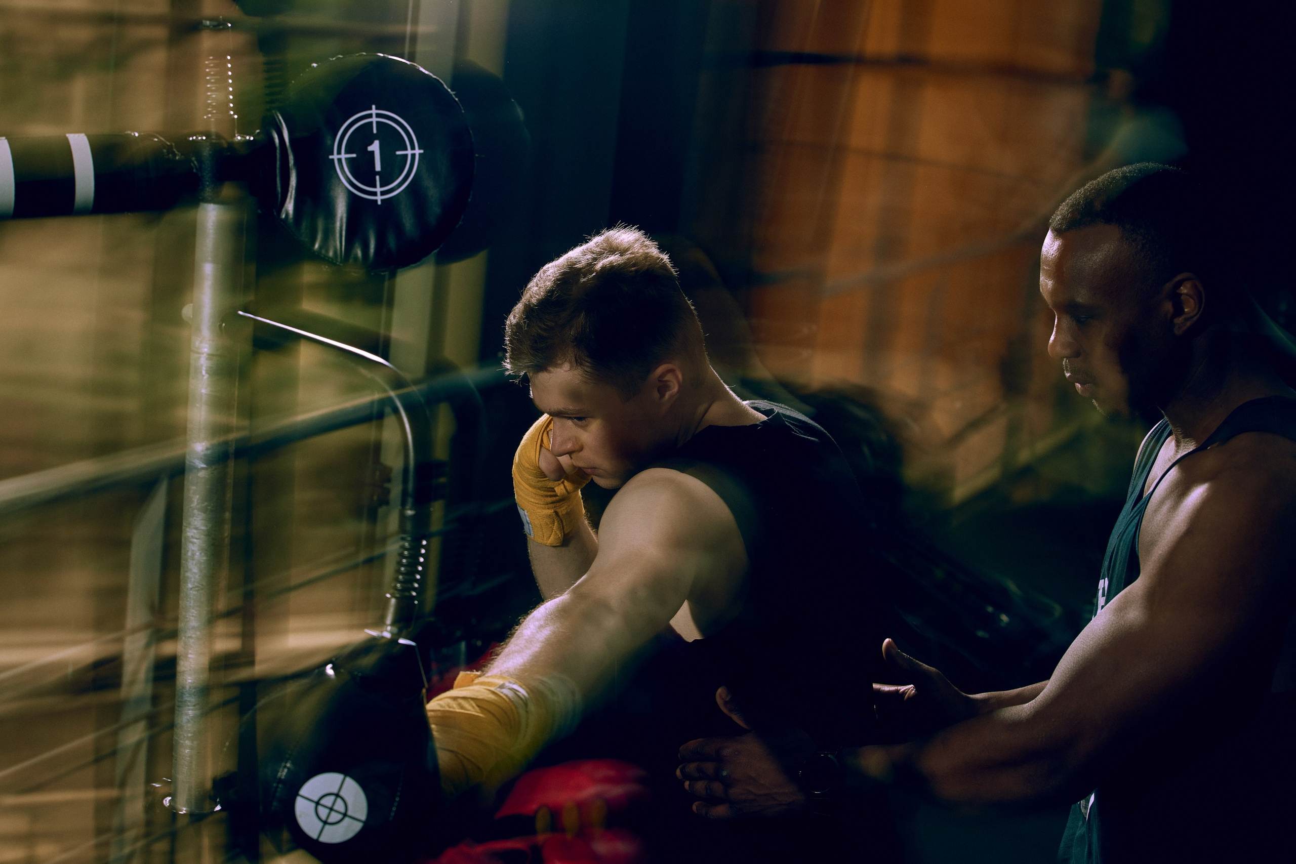 Sport personal training boxing. Фотограф Днепр Кирилл Гривенюк