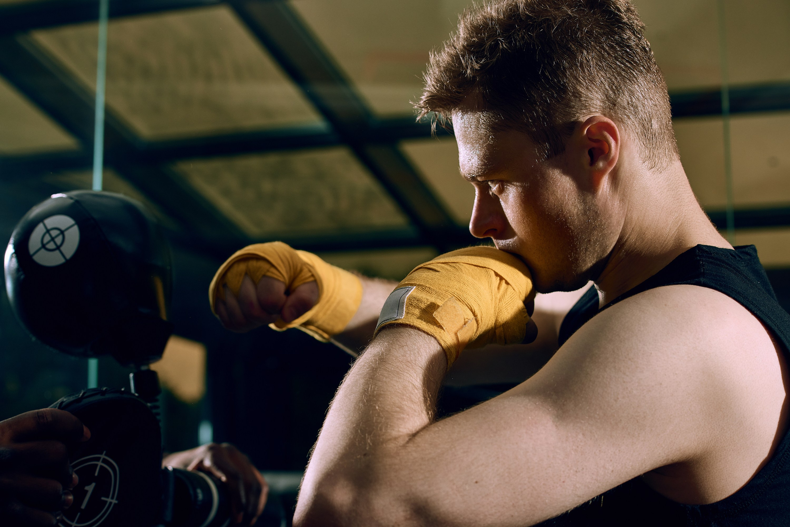 Sport personal training boxing. Фотограф Днепр Кирилл Гривенюк