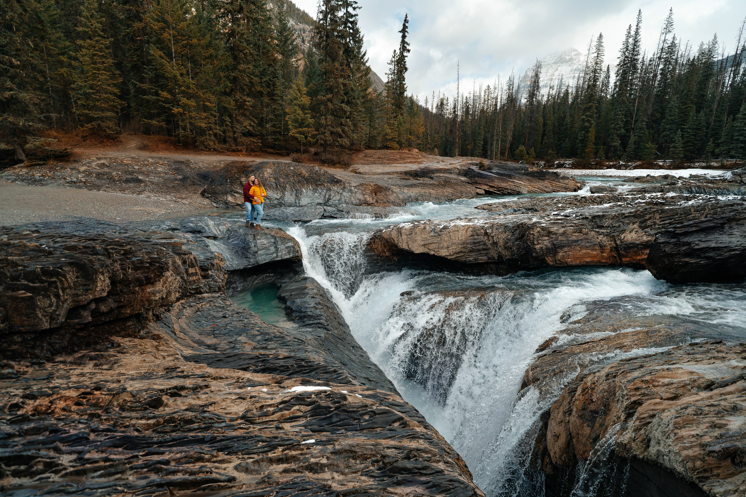 Nik & Olya | Banff Engagement Session in the Canadian Rockies | Pavlo Hlushchuk Photography