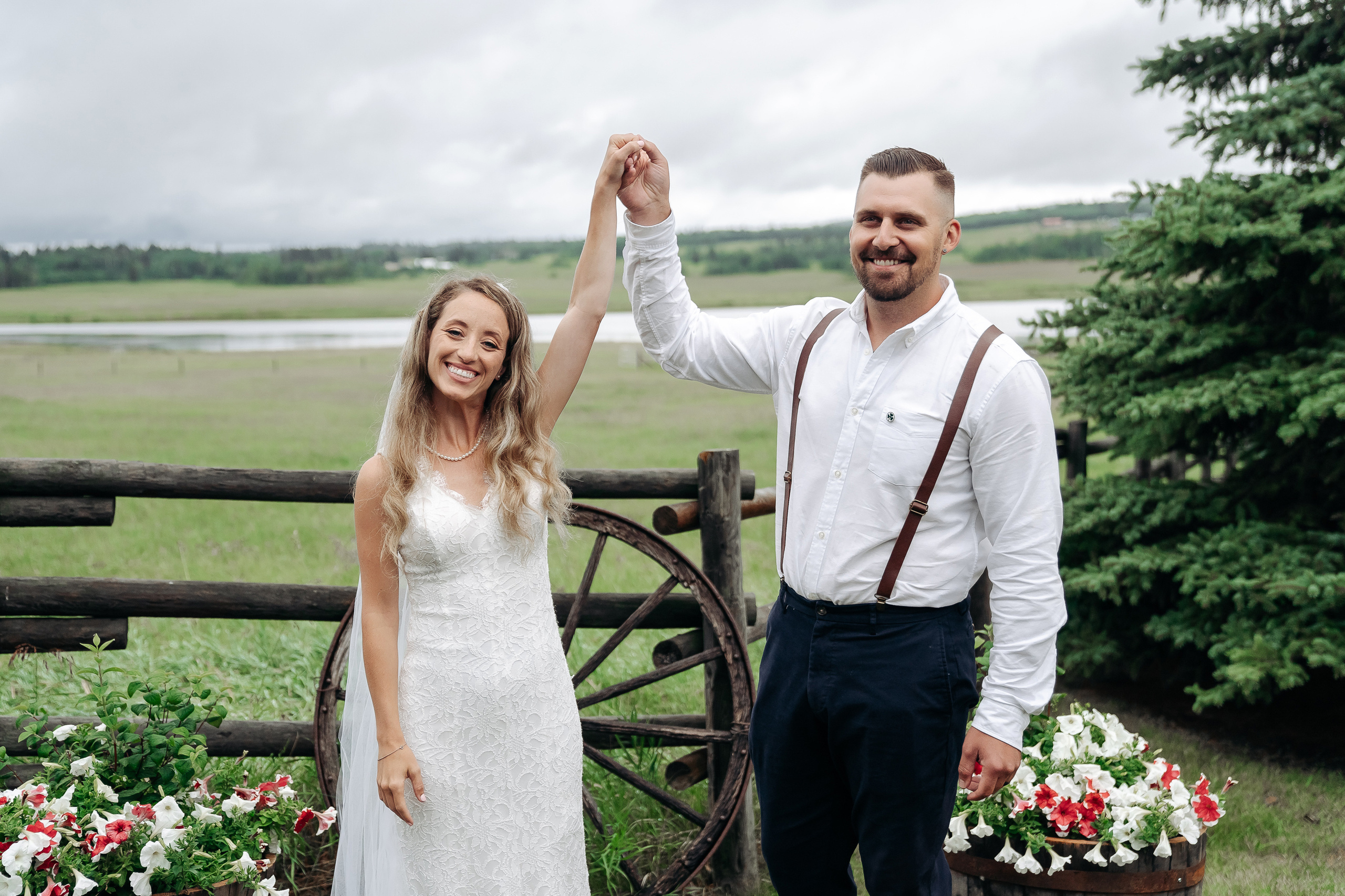 Tyrone & Glennda. Wedding and Family Photographer in Calgary