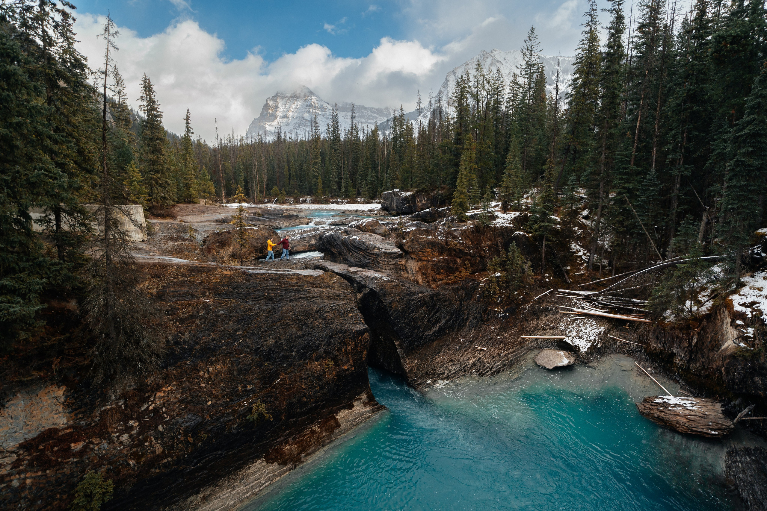 Nik & Olya | Banff Engagement Session in the Canadian Rockies | Pavlo Hlushchuk Photography
