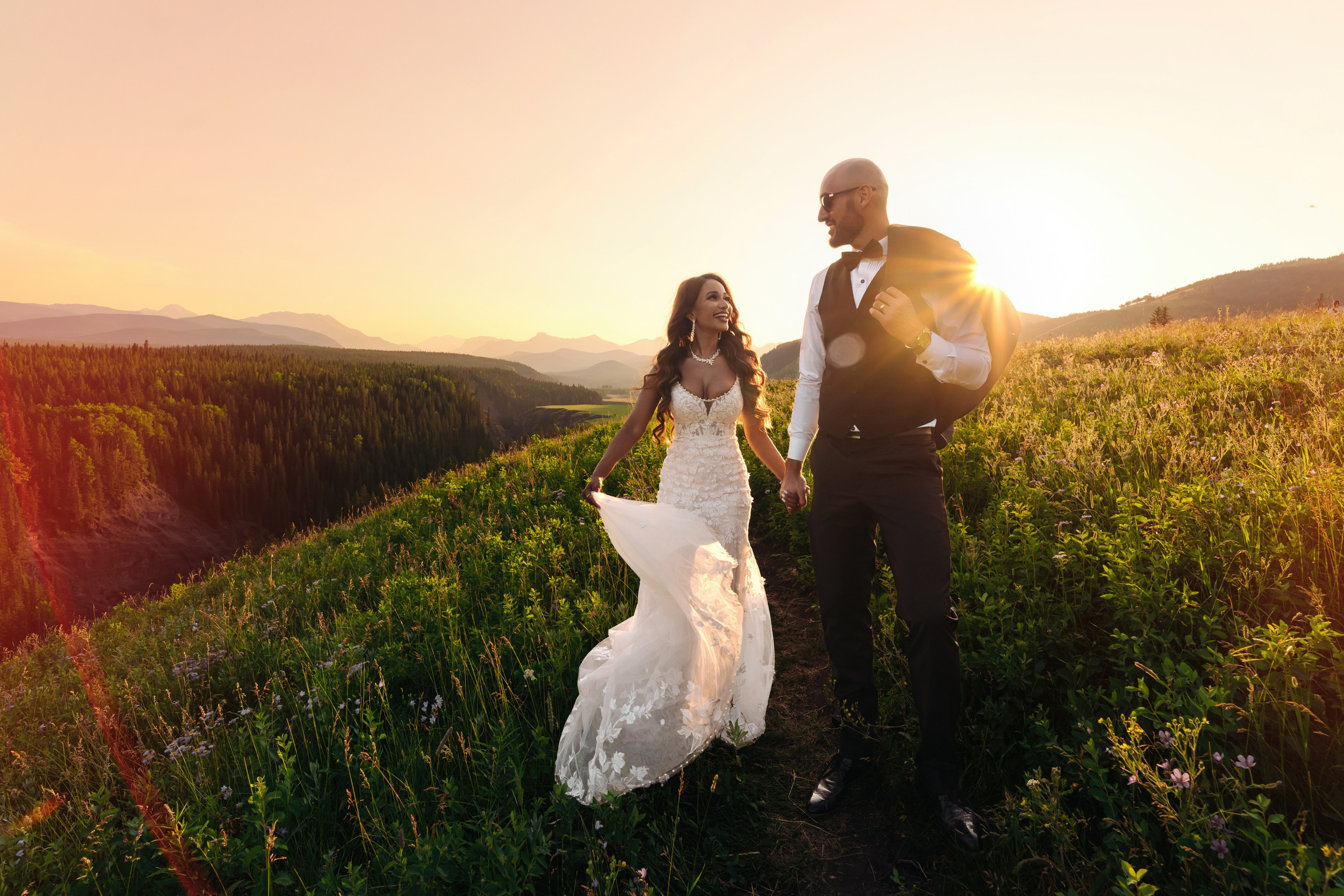 Derek & Jenny. Wedding and Family Photographer in Calgary